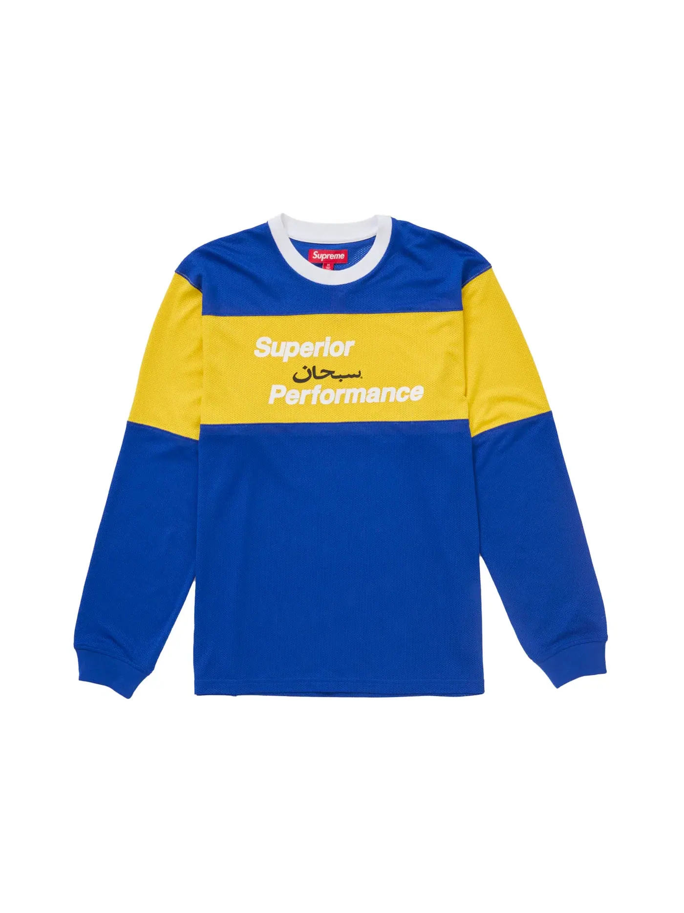 Мужская футболка с длинным рукавом Supreme — изображение 1 из 1, королевский