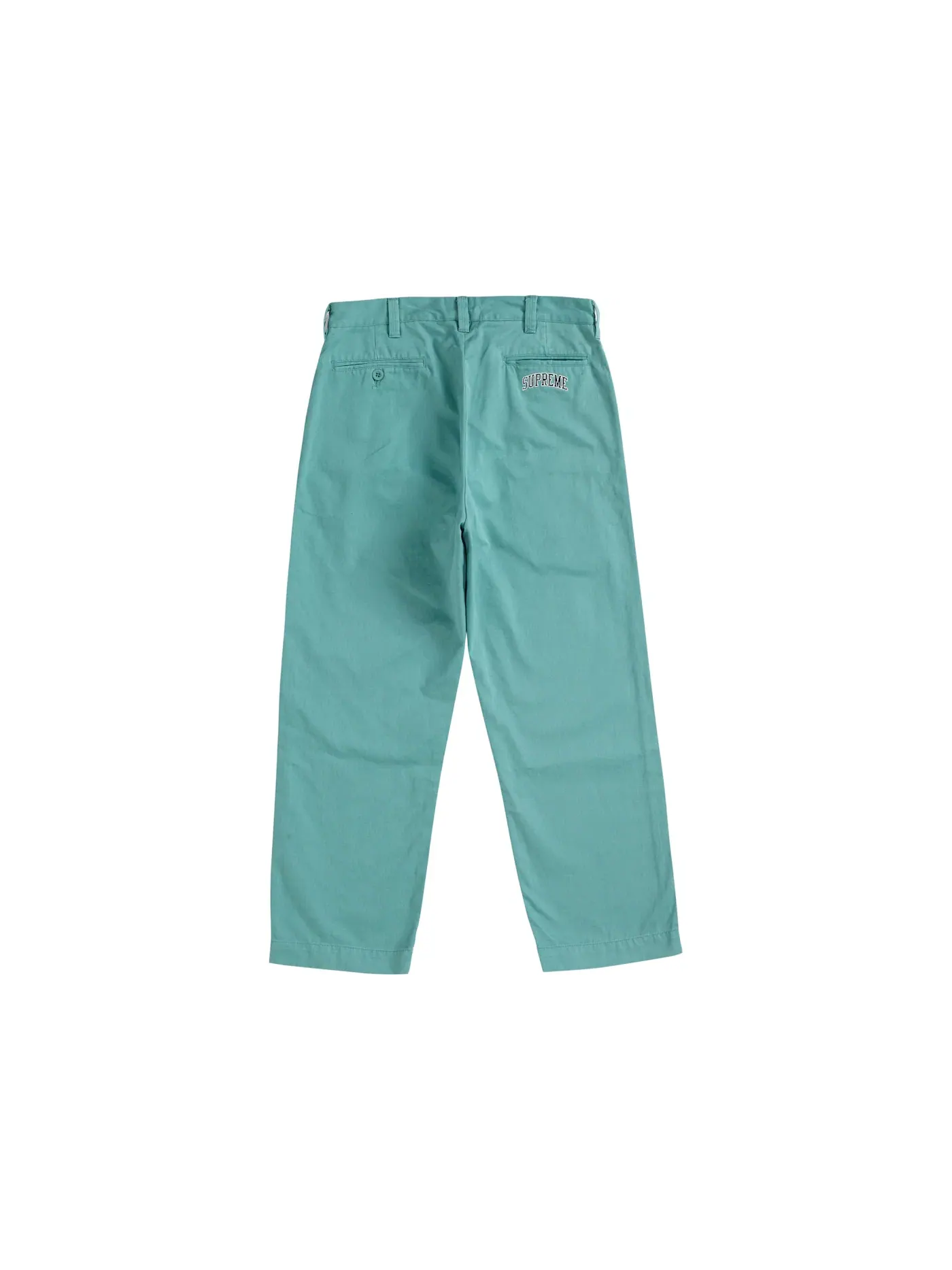 Мужские брюки Supreme Arc Logo Chino Pant — изображение 2 из 2, светлый зеленый