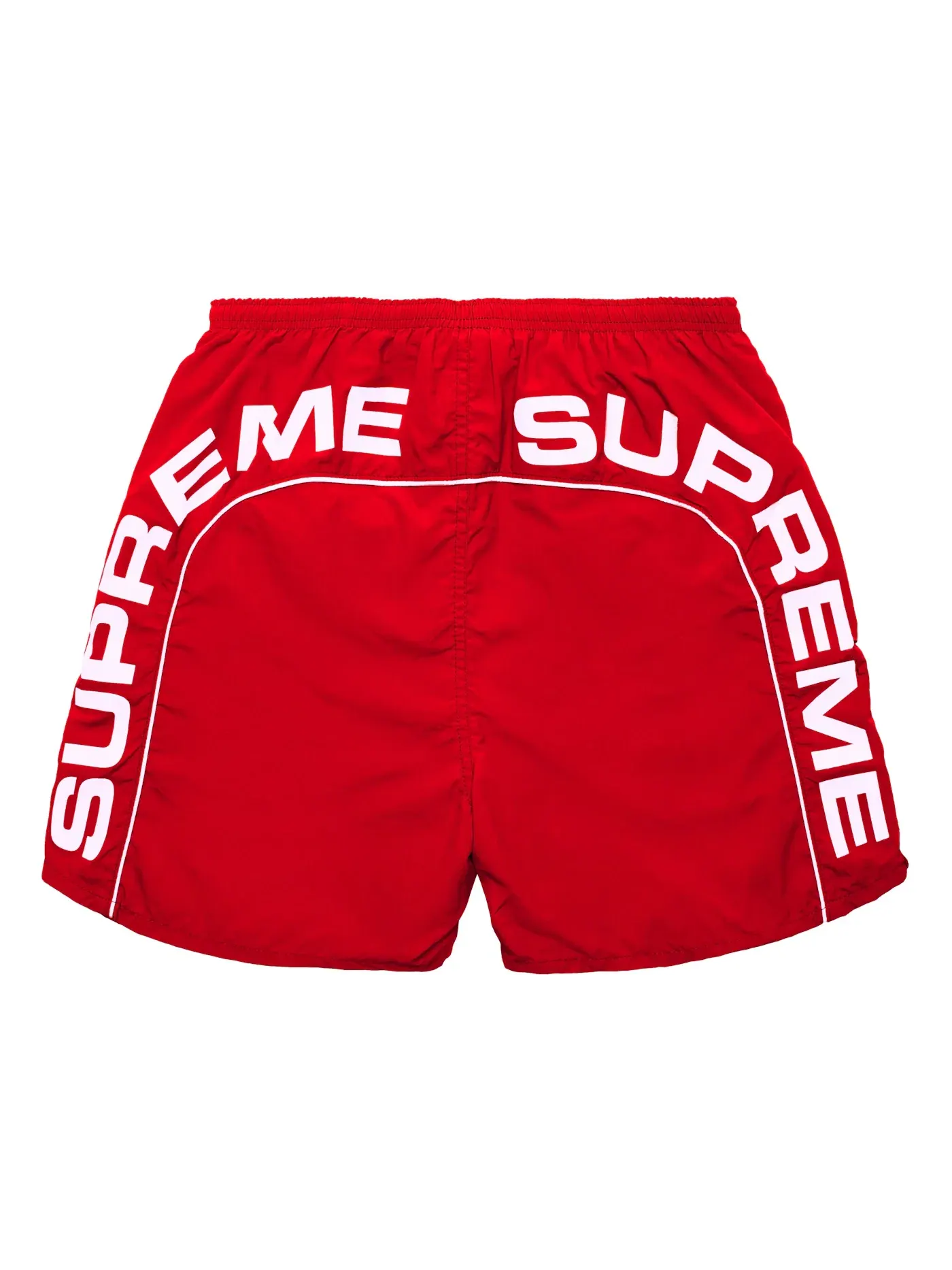 Мужские шорты с принтом Arc Logo Supreme — изображение 2 из 2, красный