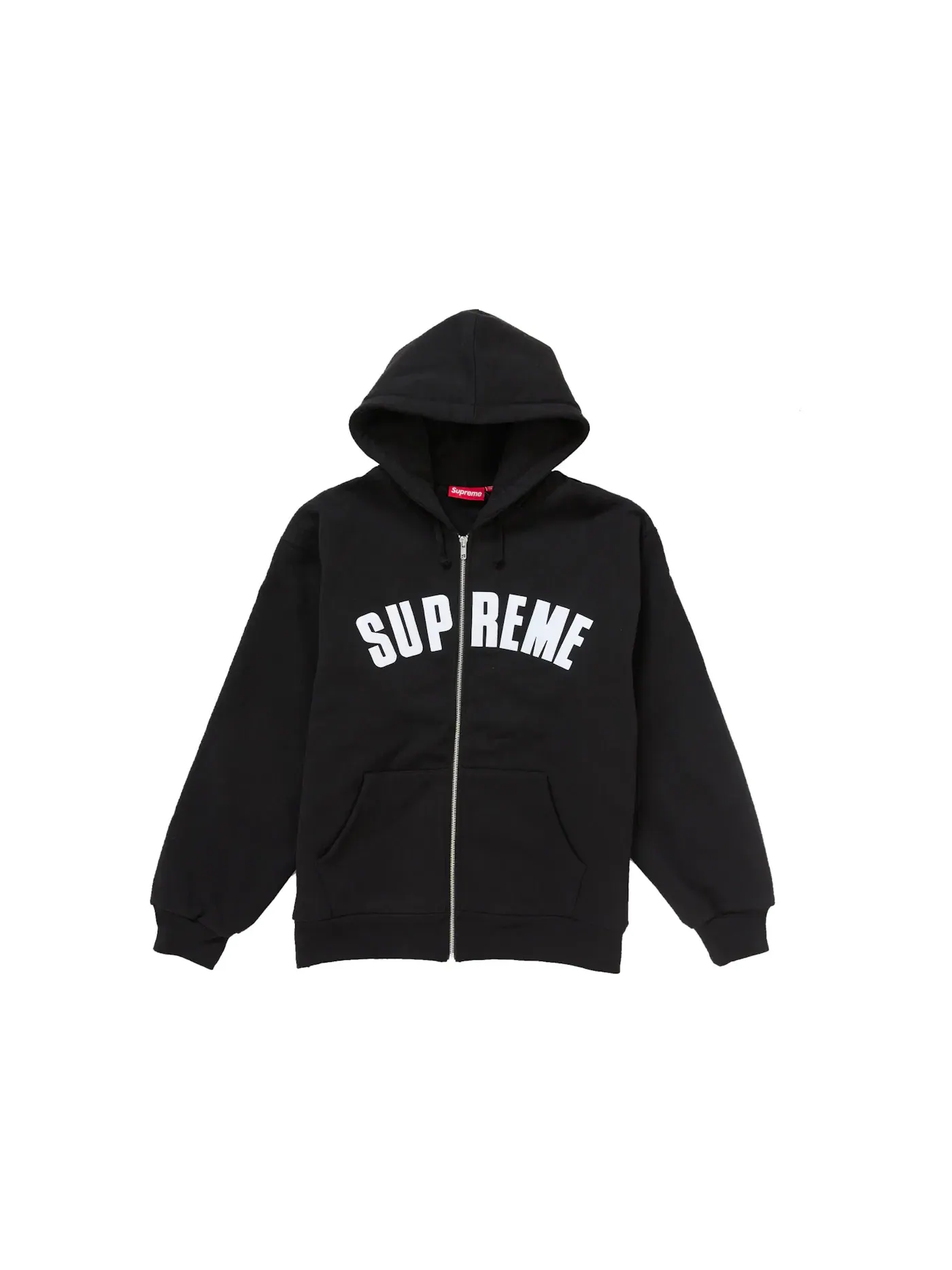 Мужская худи с молнией Arc Thermal Zip Up Hooded Sweatshirt Supreme — изображение 1 из 2, черный