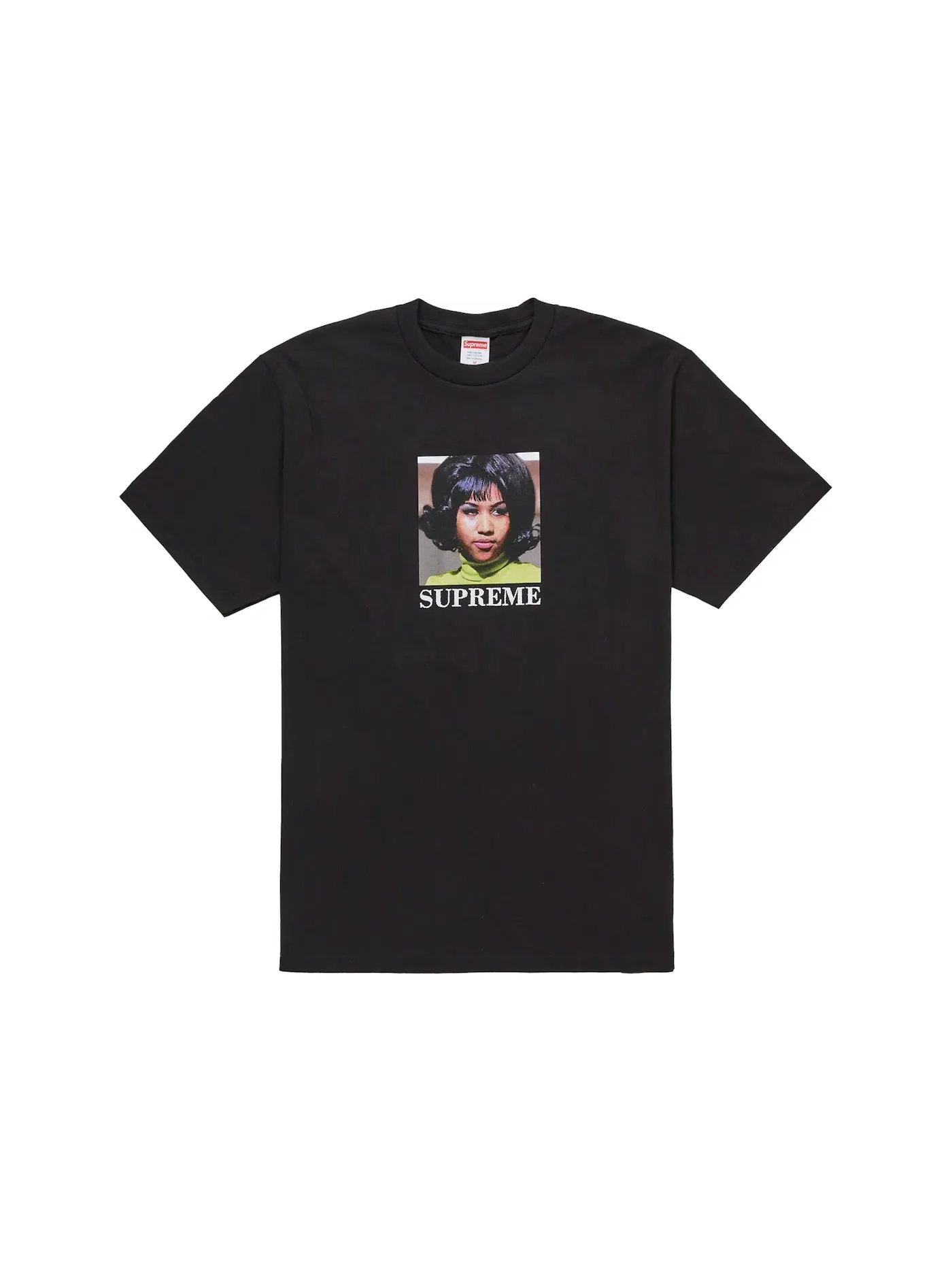 Мужская футболка с принтом Tee Supreme — изображение 1 из 1, черный