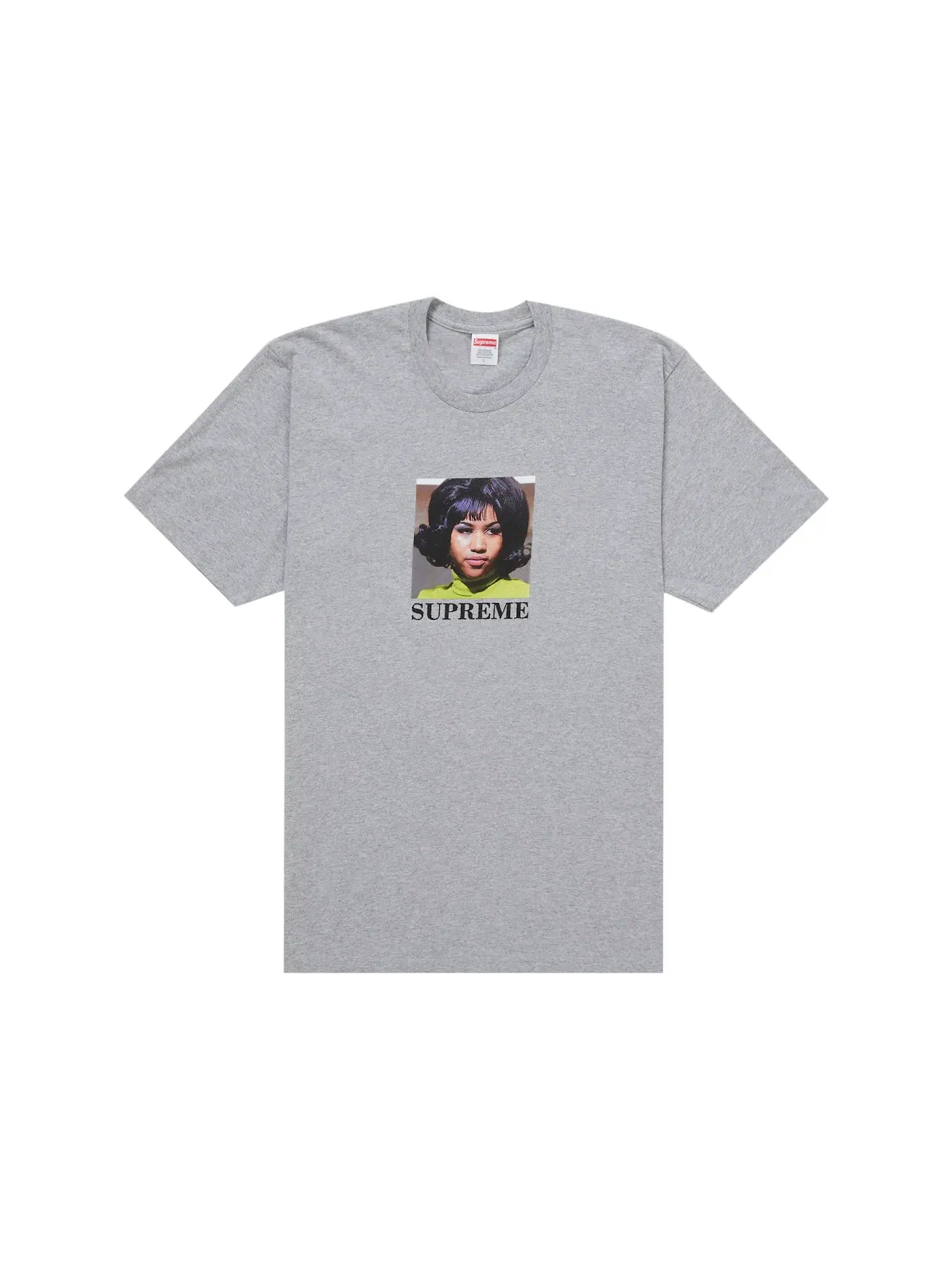 Мужская футболка с принтом Tee Supreme — изображение 1 из 1, серый
