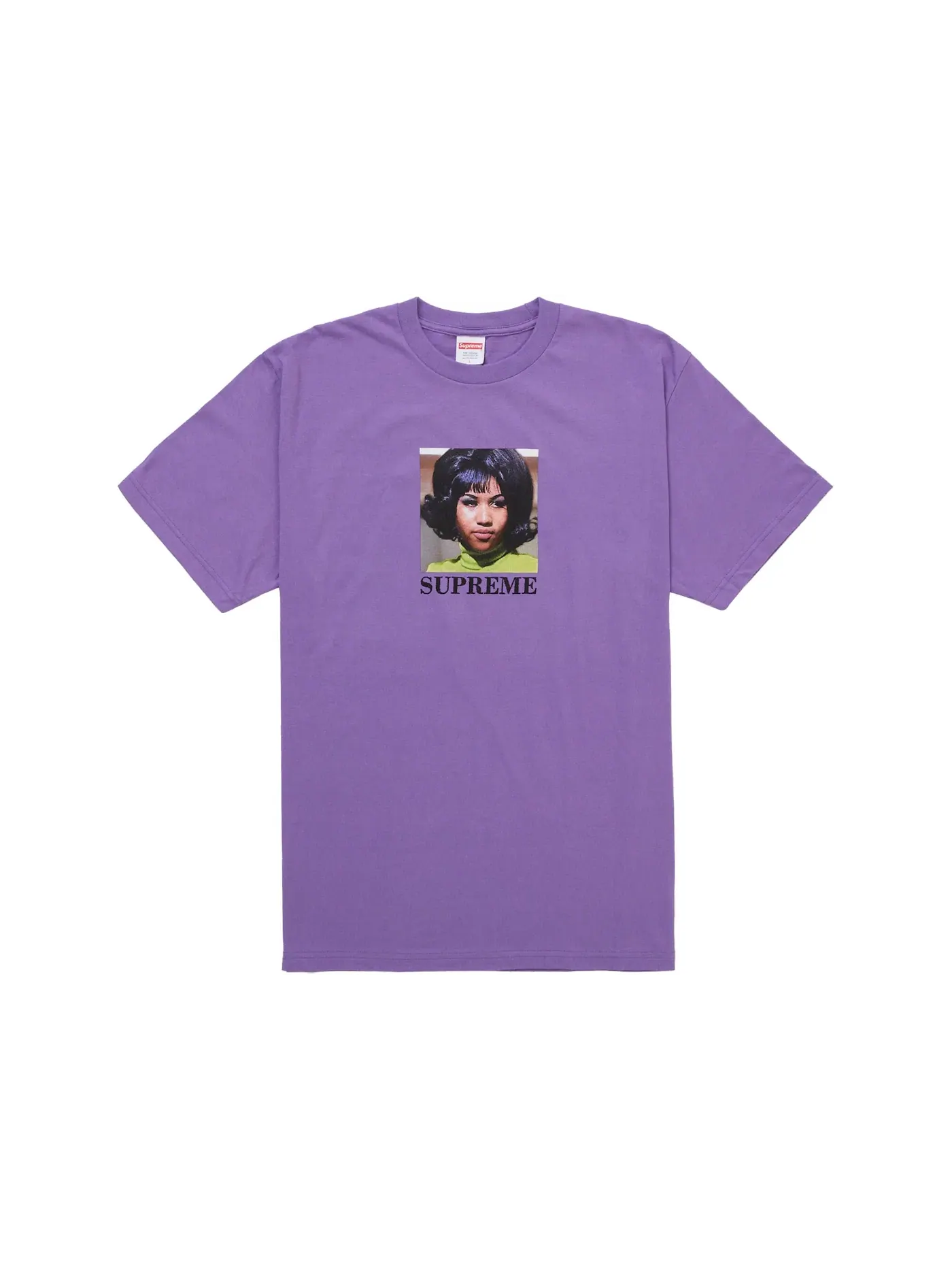 Мужская футболка с принтом Tee Supreme — изображение 1 из 1, фиолетовый