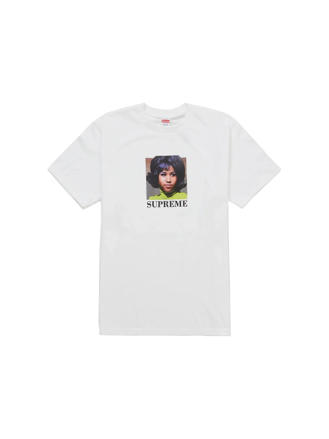 Мужская футболка с принтом Supreme Tee — изображение 1 из 1, белый