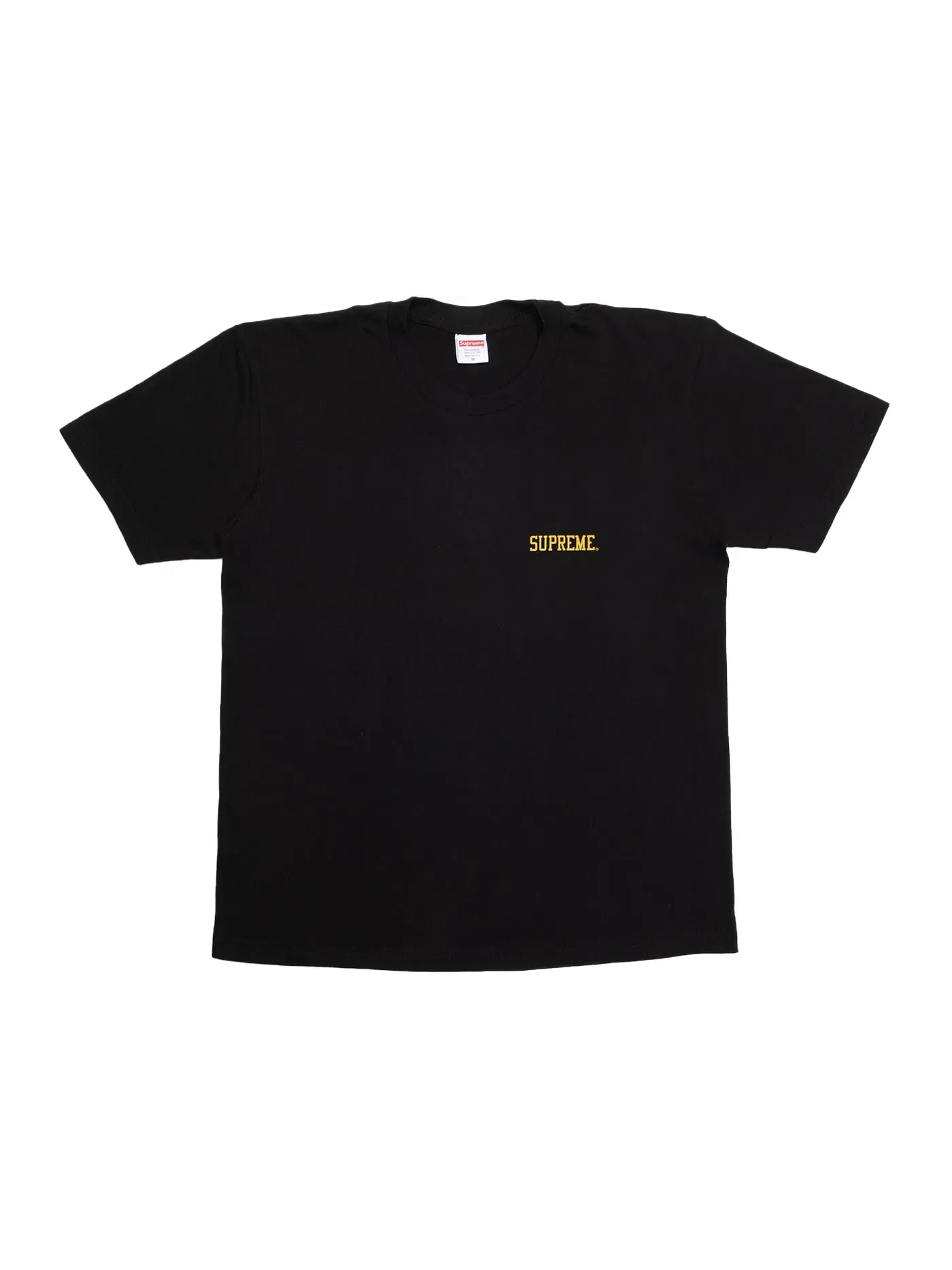 Мужская футболка с принтом Supreme Automobili Lamborghini Tee Supreme — изображение 1 из 2, черный