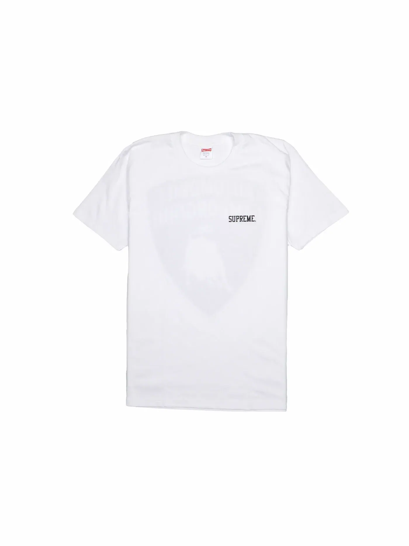 Мужская футболка с принтом Supreme Automobili Lamborghini Tee Supreme — изображение 2 из 2, белый