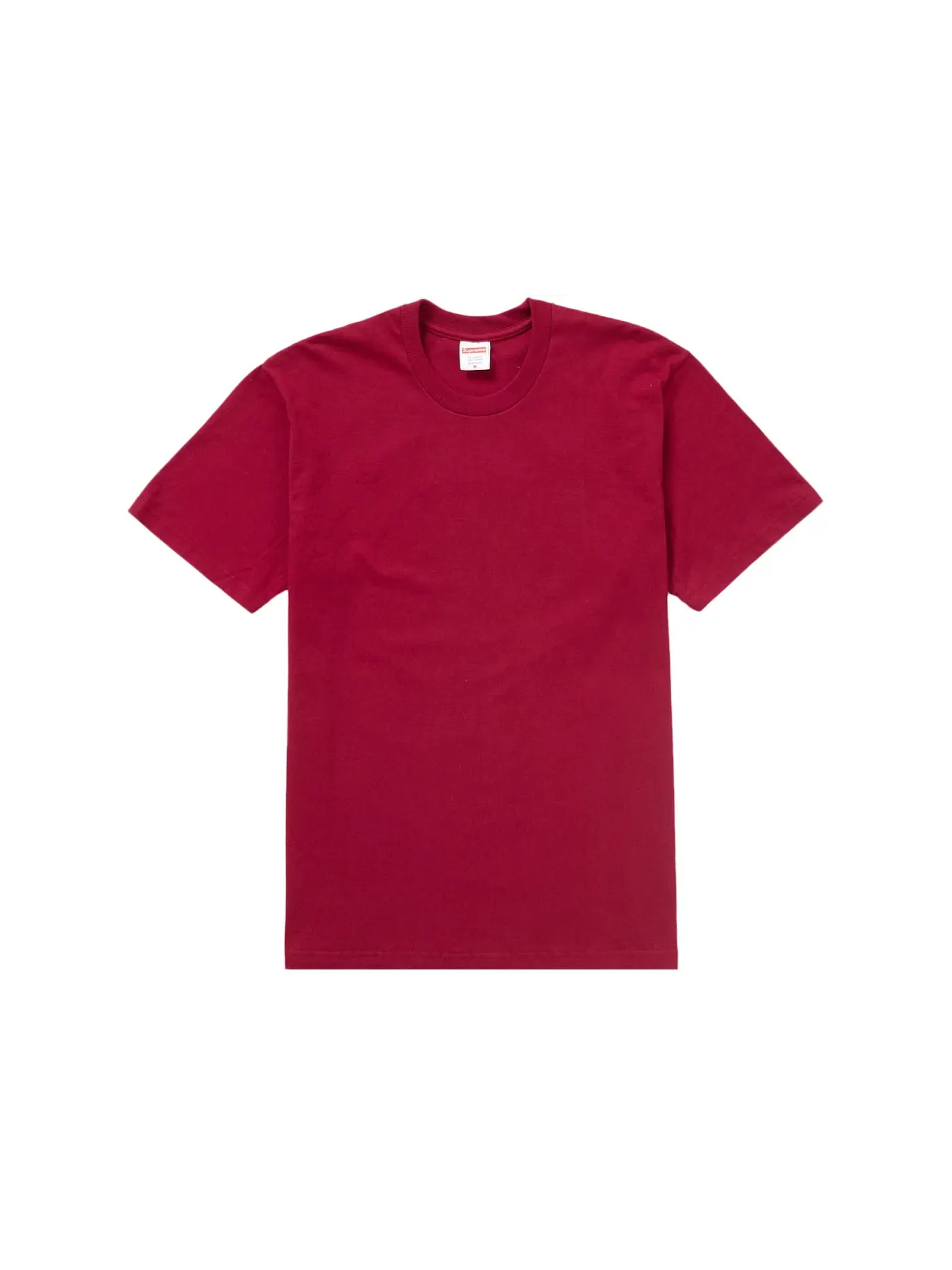 Мужская футболка Supreme Backwards Tee — изображение 2 из 2, красный