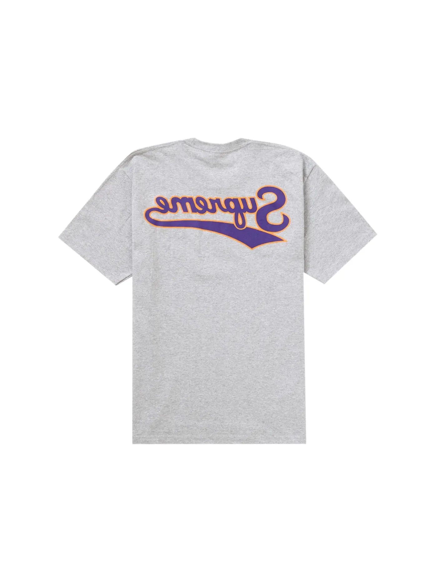Мужская футболка с принтом Supreme Tee — изображение 1 из 2, серый