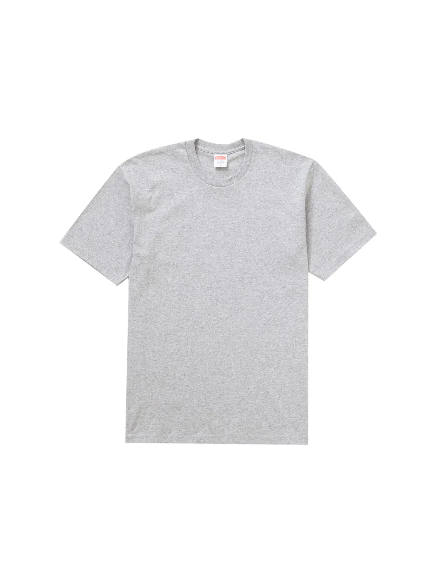 Мужская футболка с принтом Supreme Tee — изображение 2 из 2, серый