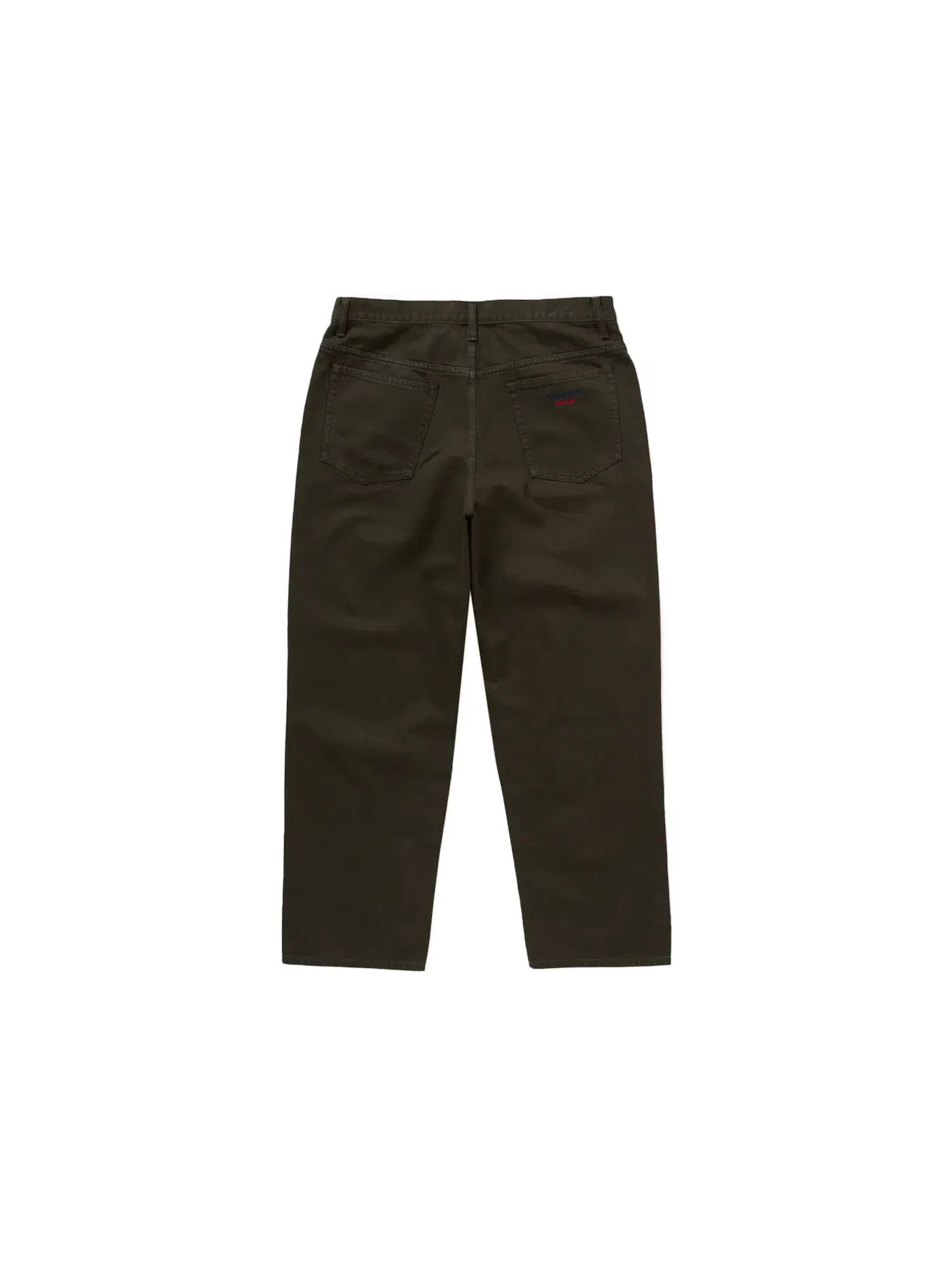 Мужские джинсы с мешковатым кроем Supreme Jean (FW24) — изображение 2 из 2, оливковый