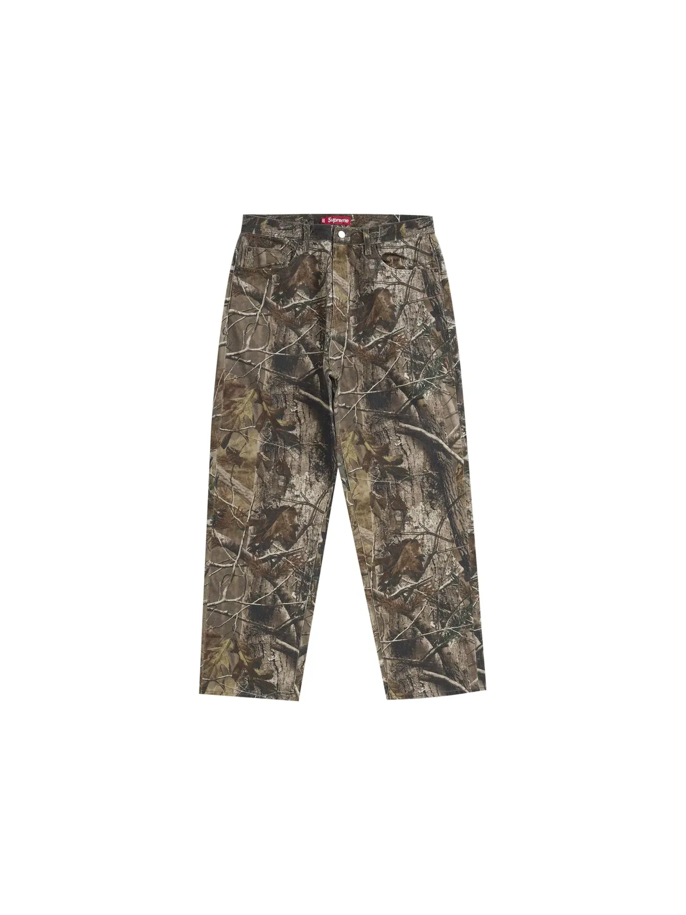 Мужские джинсы свободного кроя с принтом Realtree AP Camo Supreme, Realtree AP Camo — изображение 1 из 2