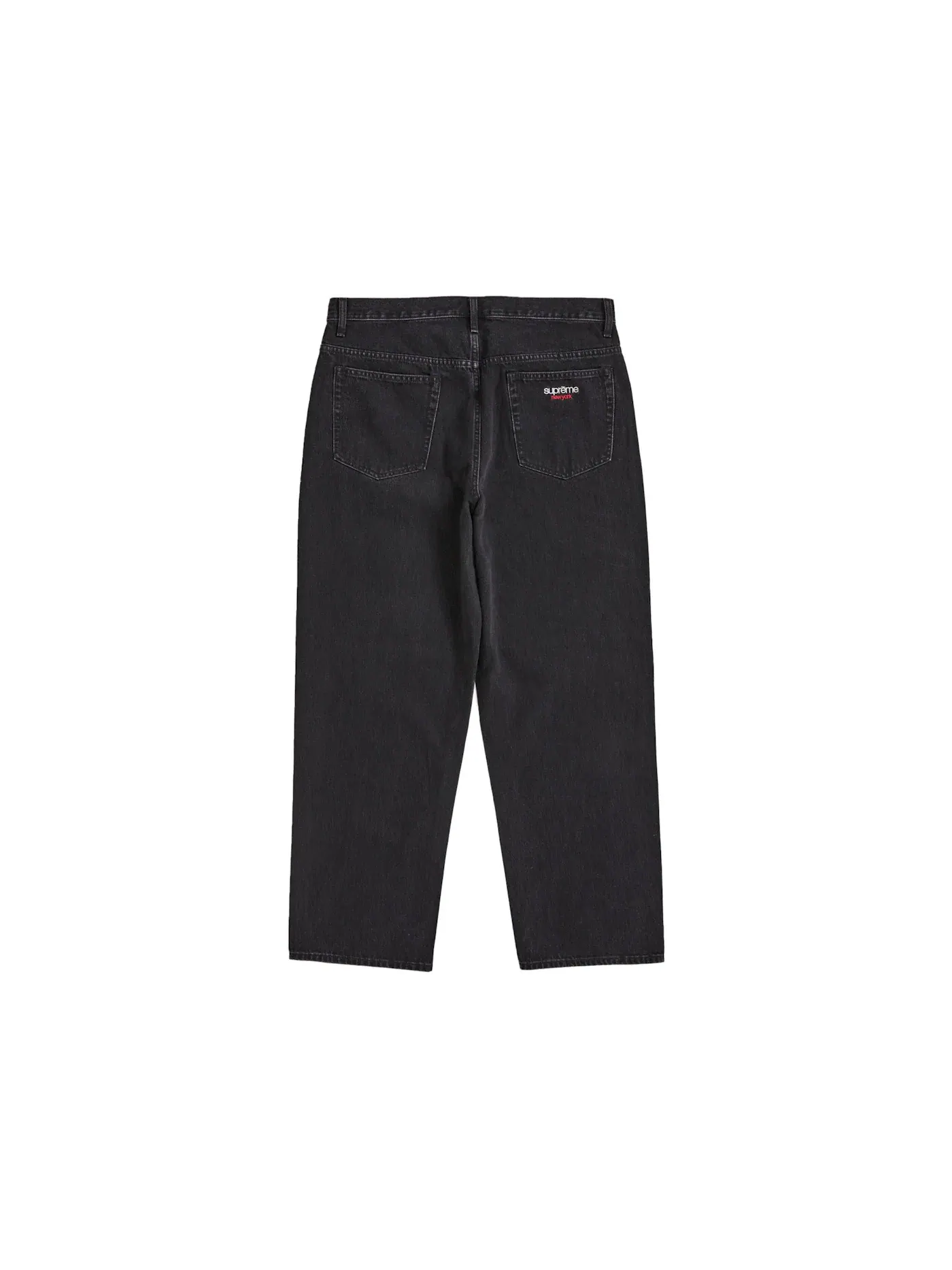 Мужские джинсы Supreme Baggy Jean (SS25) — изображение 2 из 2, черный