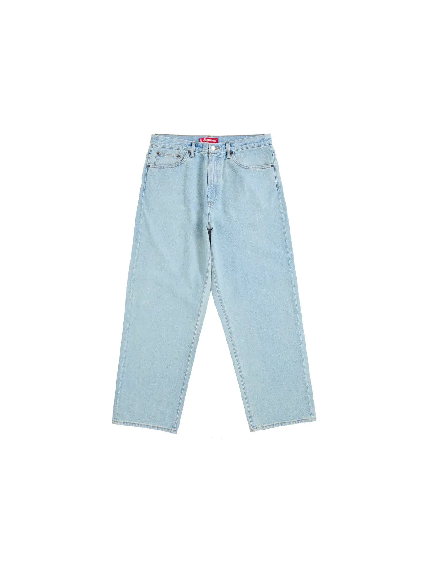 Мужские джинсы свободного кроя Supreme Jean (SS26) — изображение 1 из 2, светлый индиго
