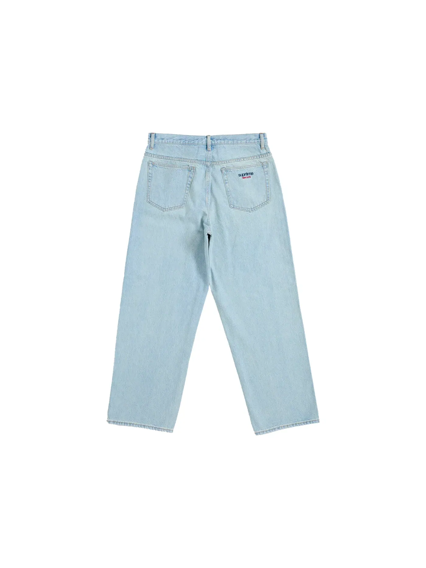 Мужские джинсы свободного кроя Supreme Jean (SS26) — изображение 2 из 2, светлый индиго