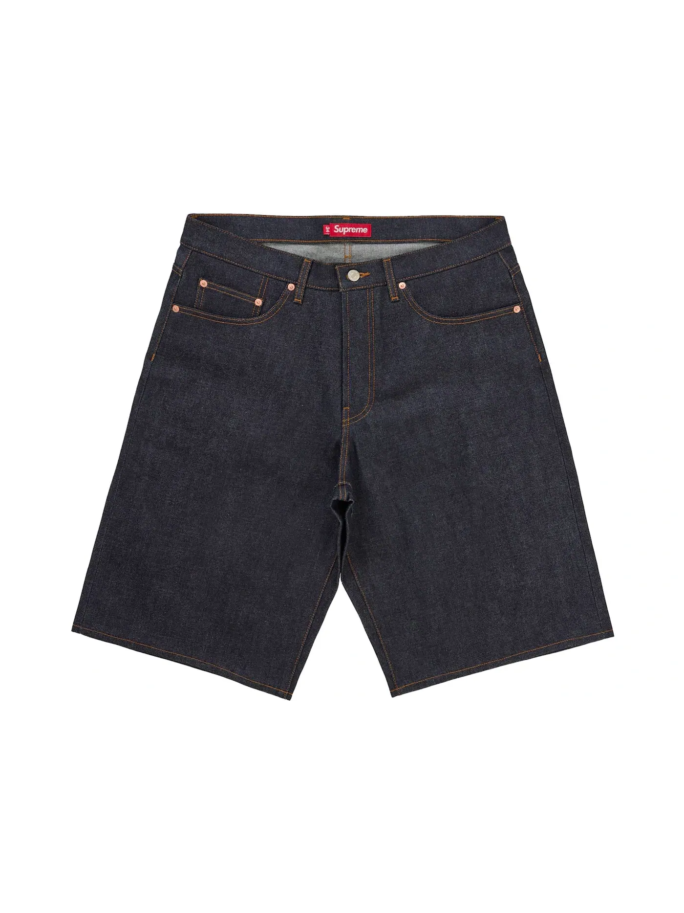 Мужские шорты из селвидж-денима Supreme Short — изображение 1 из 2, индиго