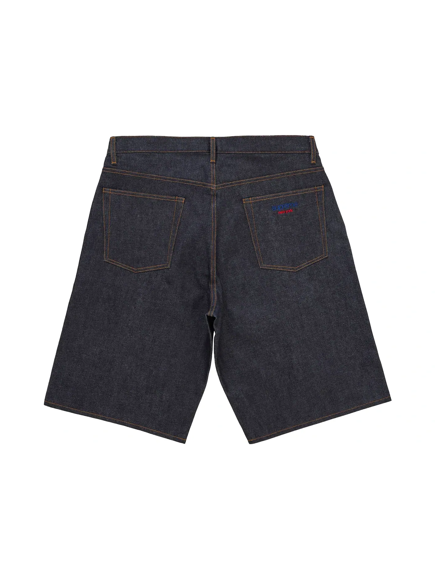 Мужские шорты из селвидж-денима Supreme Short — изображение 2 из 2, индиго