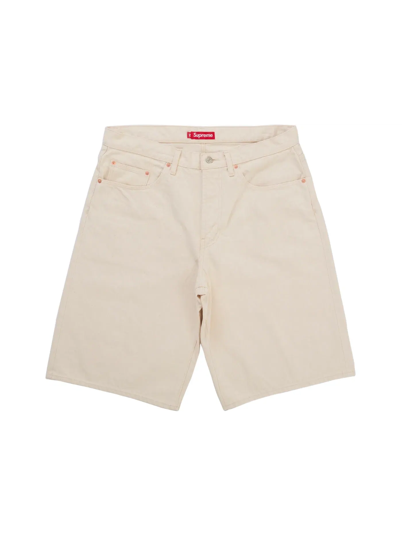 Мужские шорты из денима Supreme Short — изображение 1 из 2, белый
