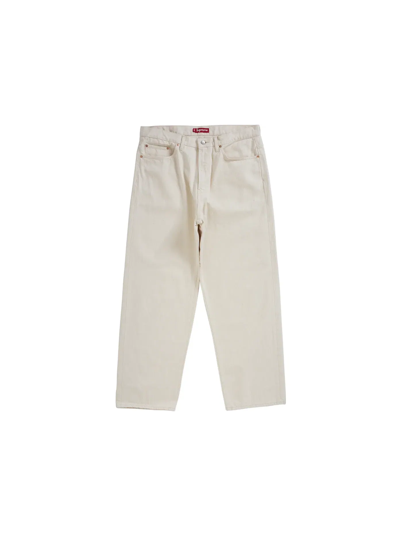 Мужские джинсы свободного кроя Supreme Jean (FW25) — изображение 1 из 2, прозрачный
