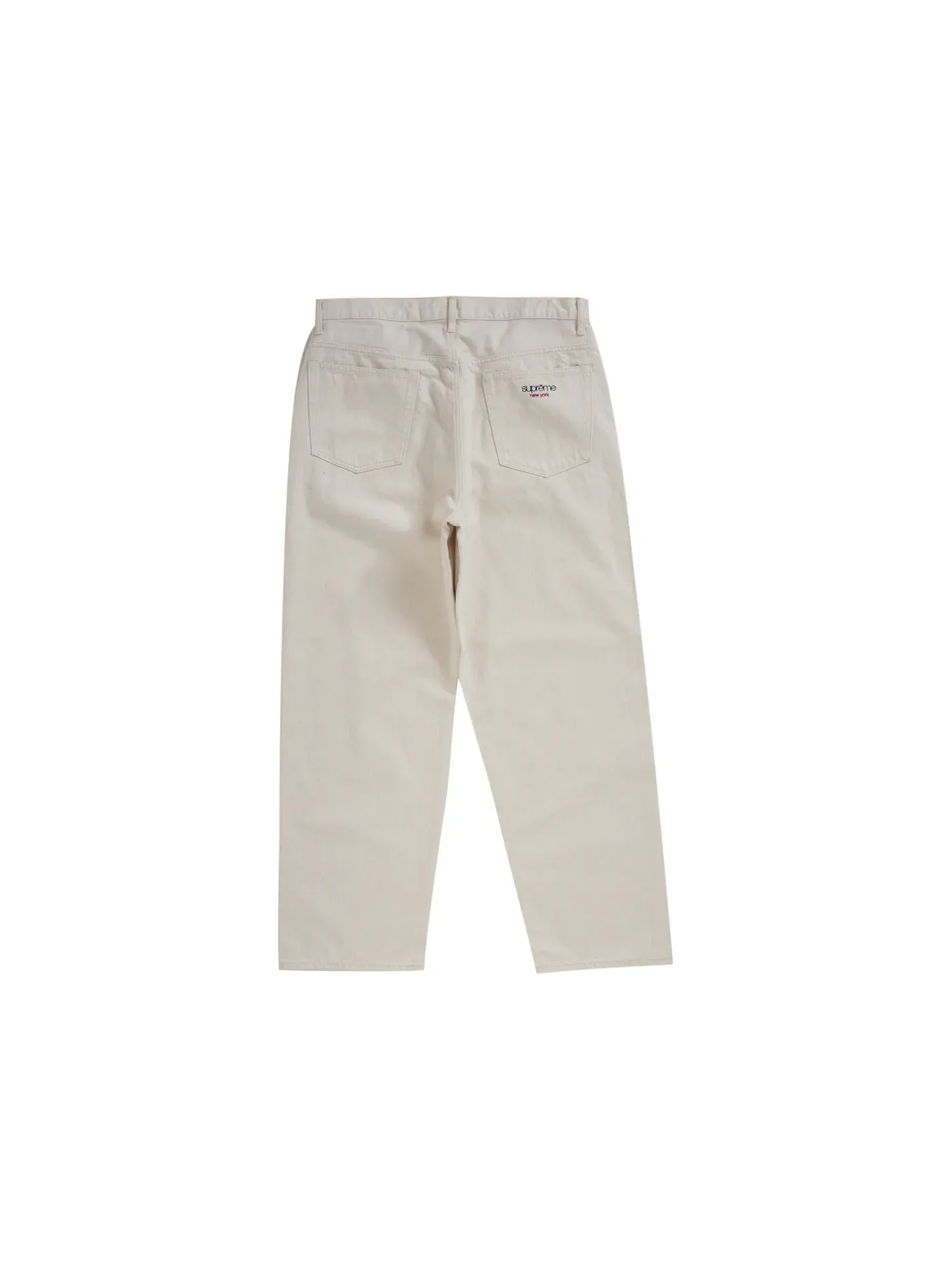 Мужские джинсы свободного кроя Supreme Jean (FW25) — изображение 2 из 2, прозрачный