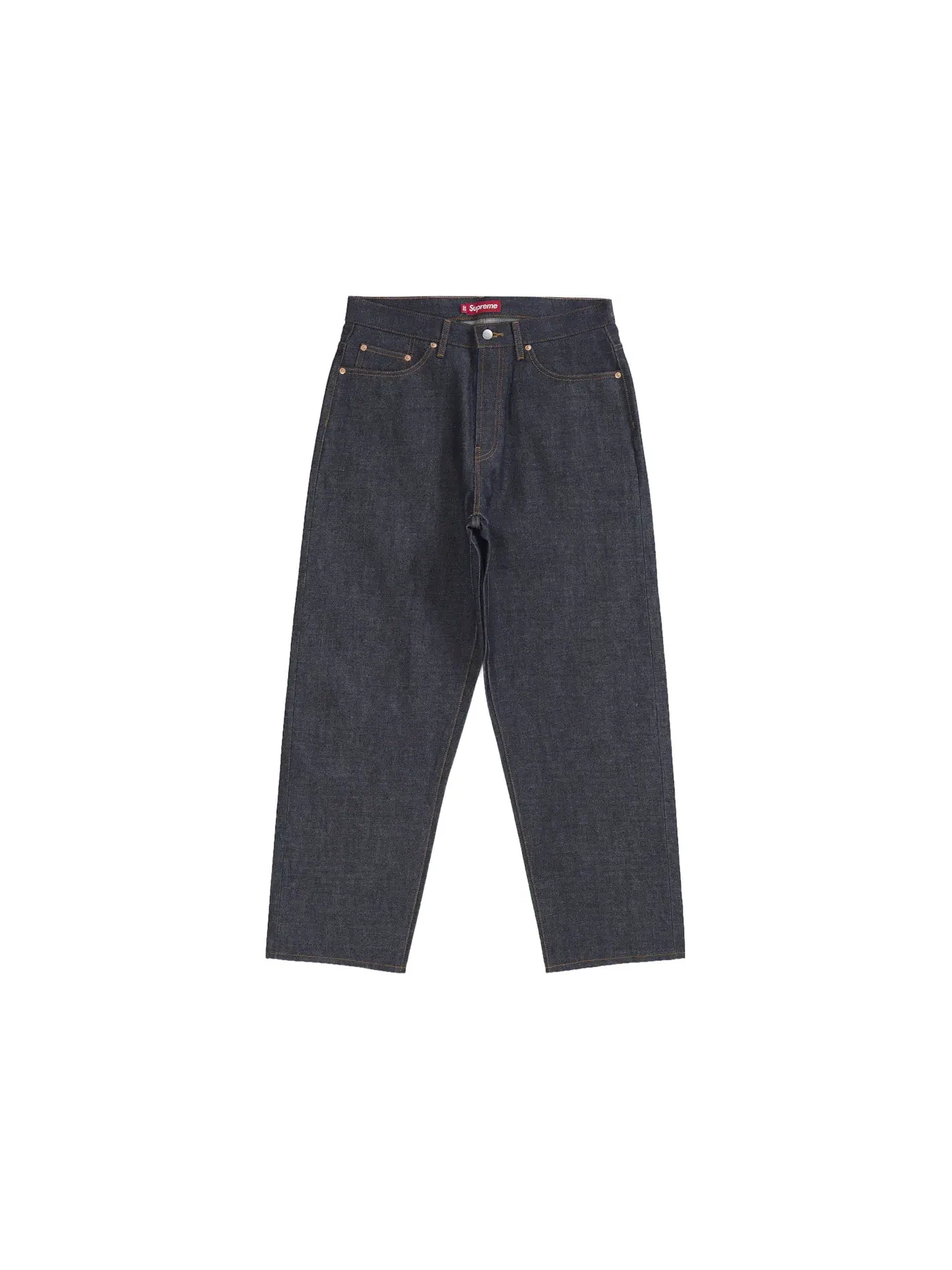 Мужские джинсы с принтом Supreme Jean (FW25) — изображение 1 из 1, индиго