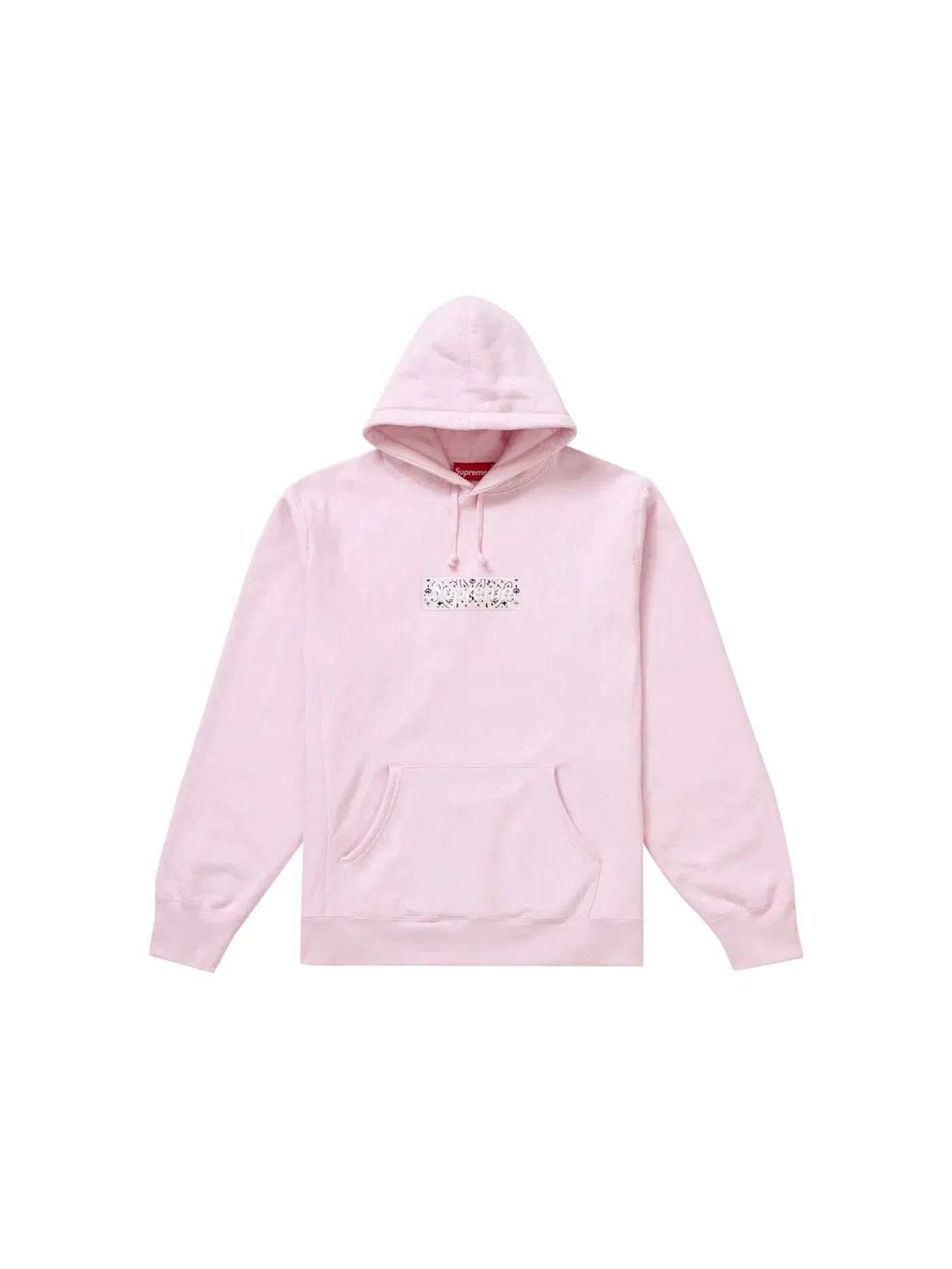 Мужской худи Supreme Hooded Sweatshirt — изображение 1 из 1, розовый