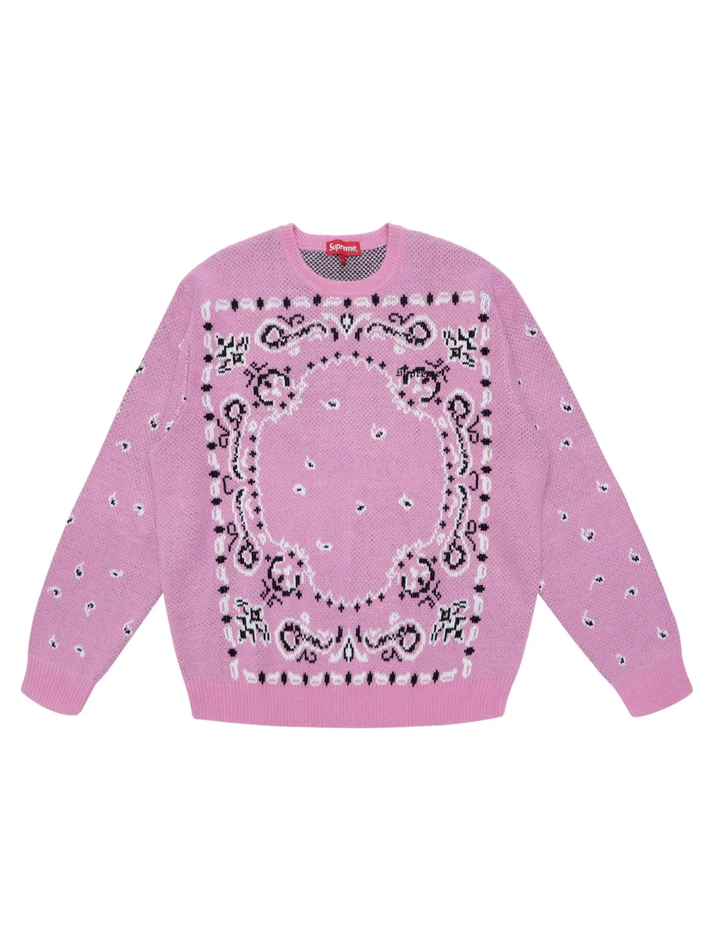 Мужской свитер с принтом Supreme Light Pink — изображение 1 из 1