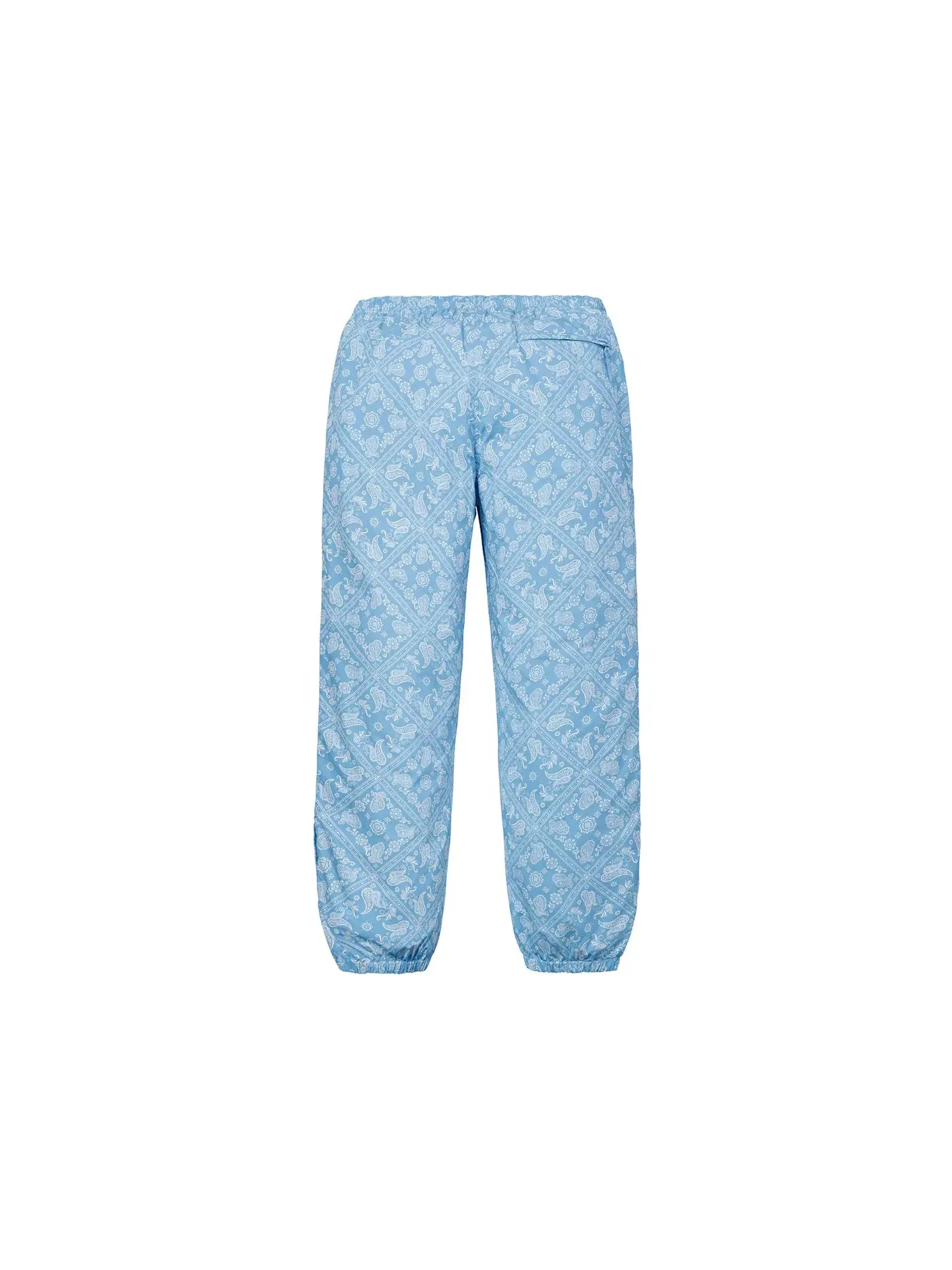 Мужские спортивные штаны с принтом Supreme Bandana Pant Supreme — изображение 2 из 2, светлый синий