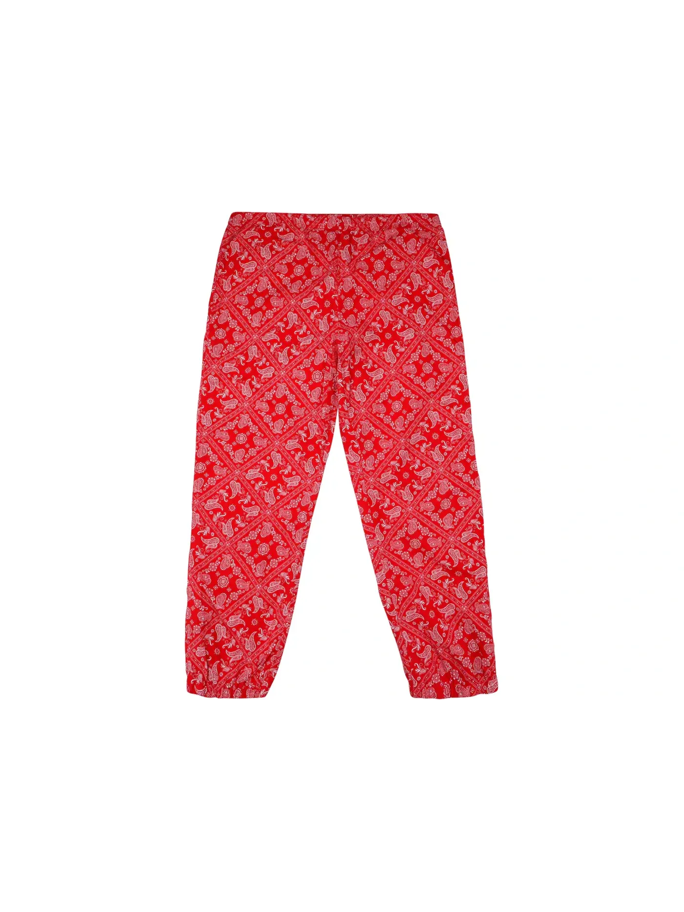 Мужские брюки с принтом Supreme Bandana Track Pant — изображение 1 из 2, красный
