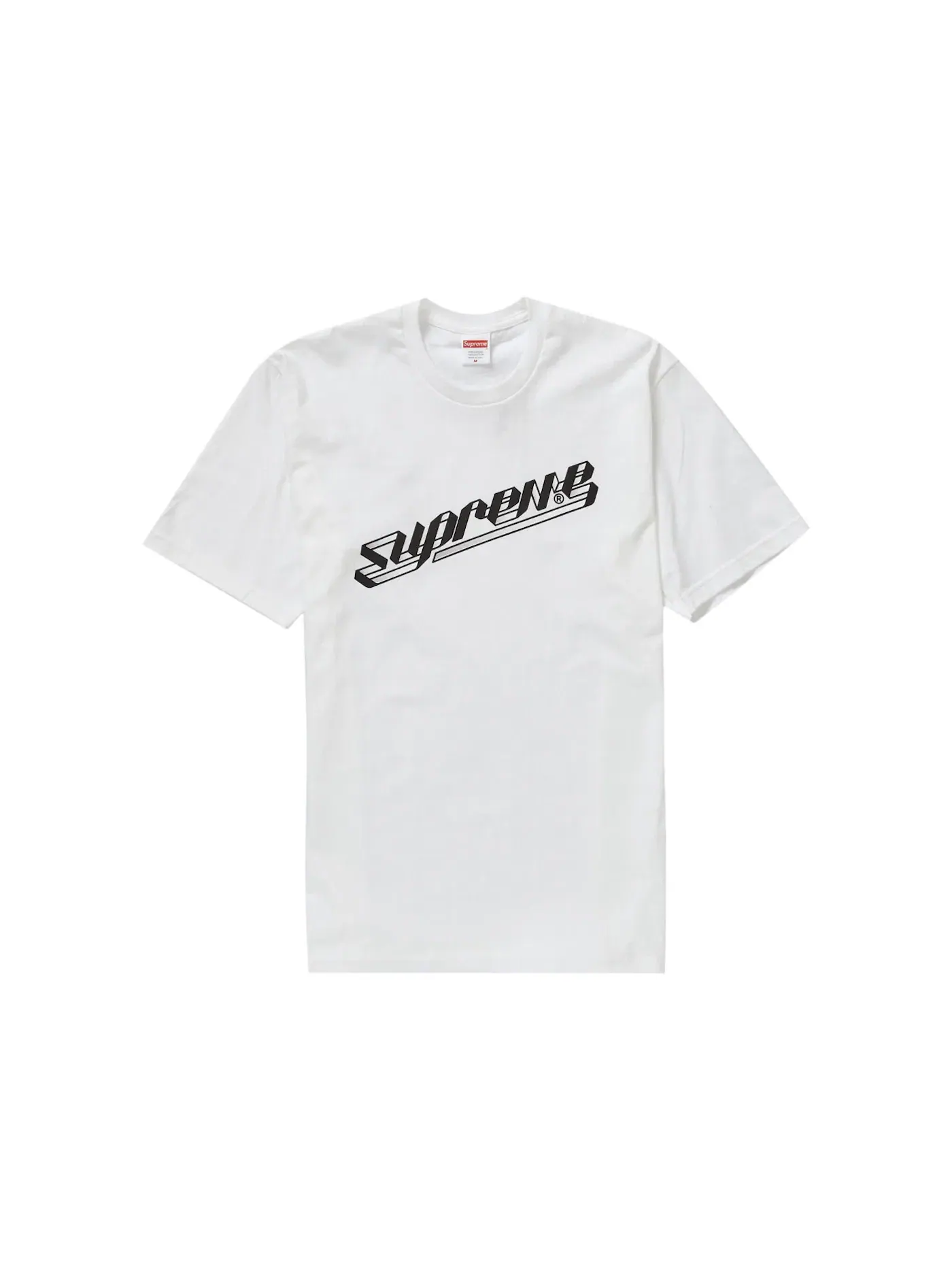 Мужская футболка с принтом Supreme Tee (FW23) — изображение 1 из 1, белый