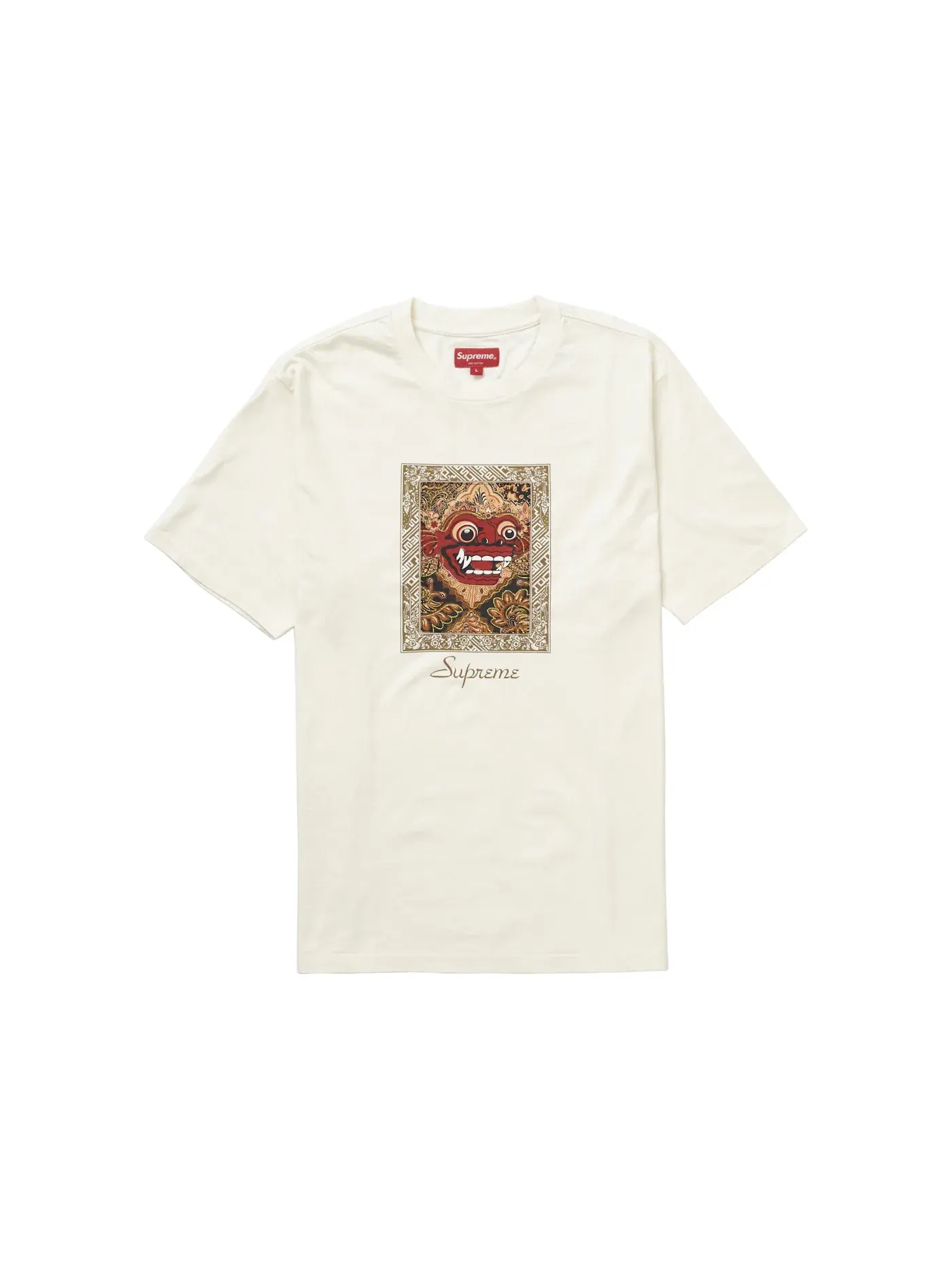 Мужская футболка Supreme Barong Patch S/S Top — изображение 1 из 1, прозрачный