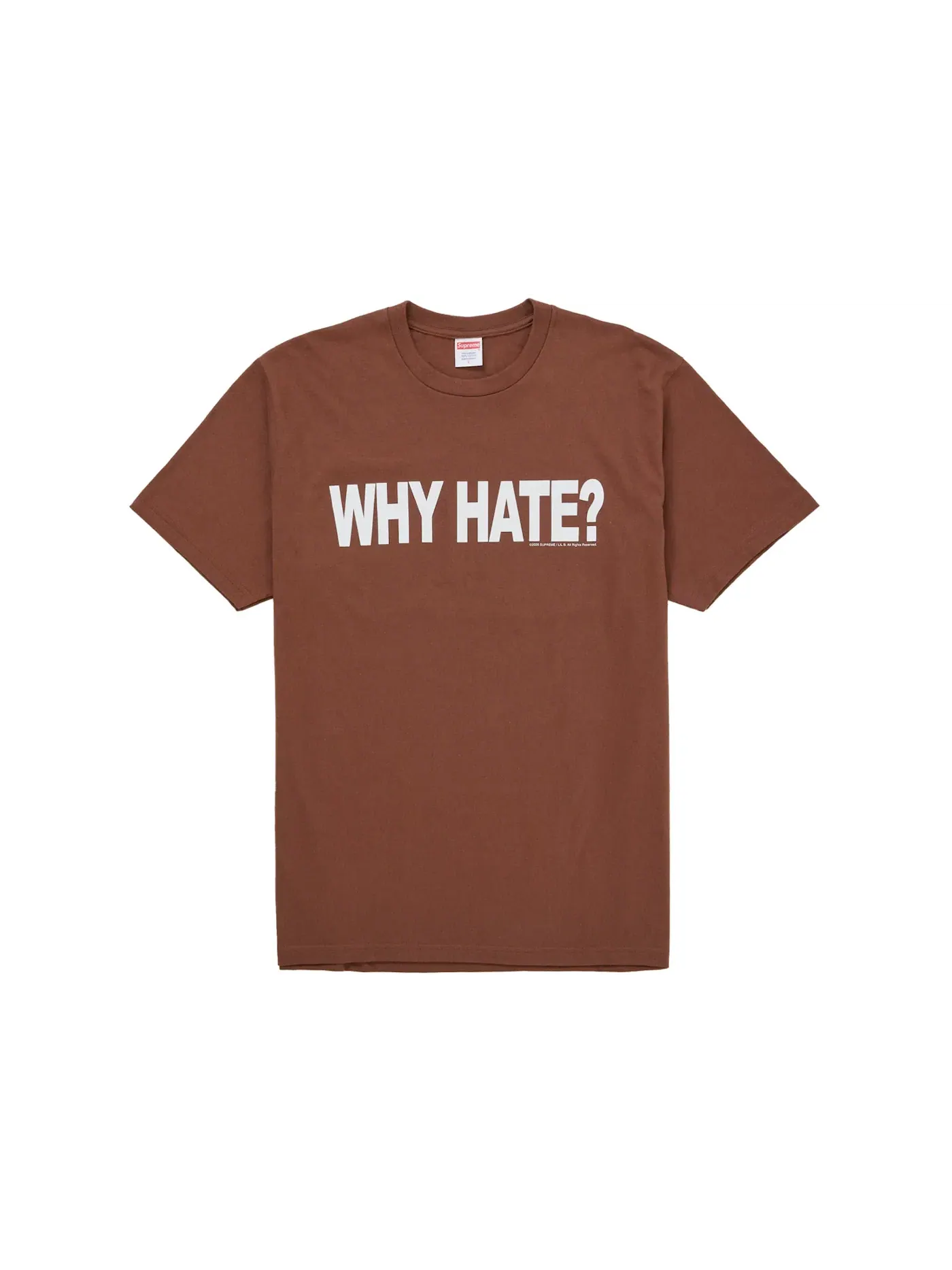 Мужская футболка Supreme Tee — изображение 1 из 2, коричневый