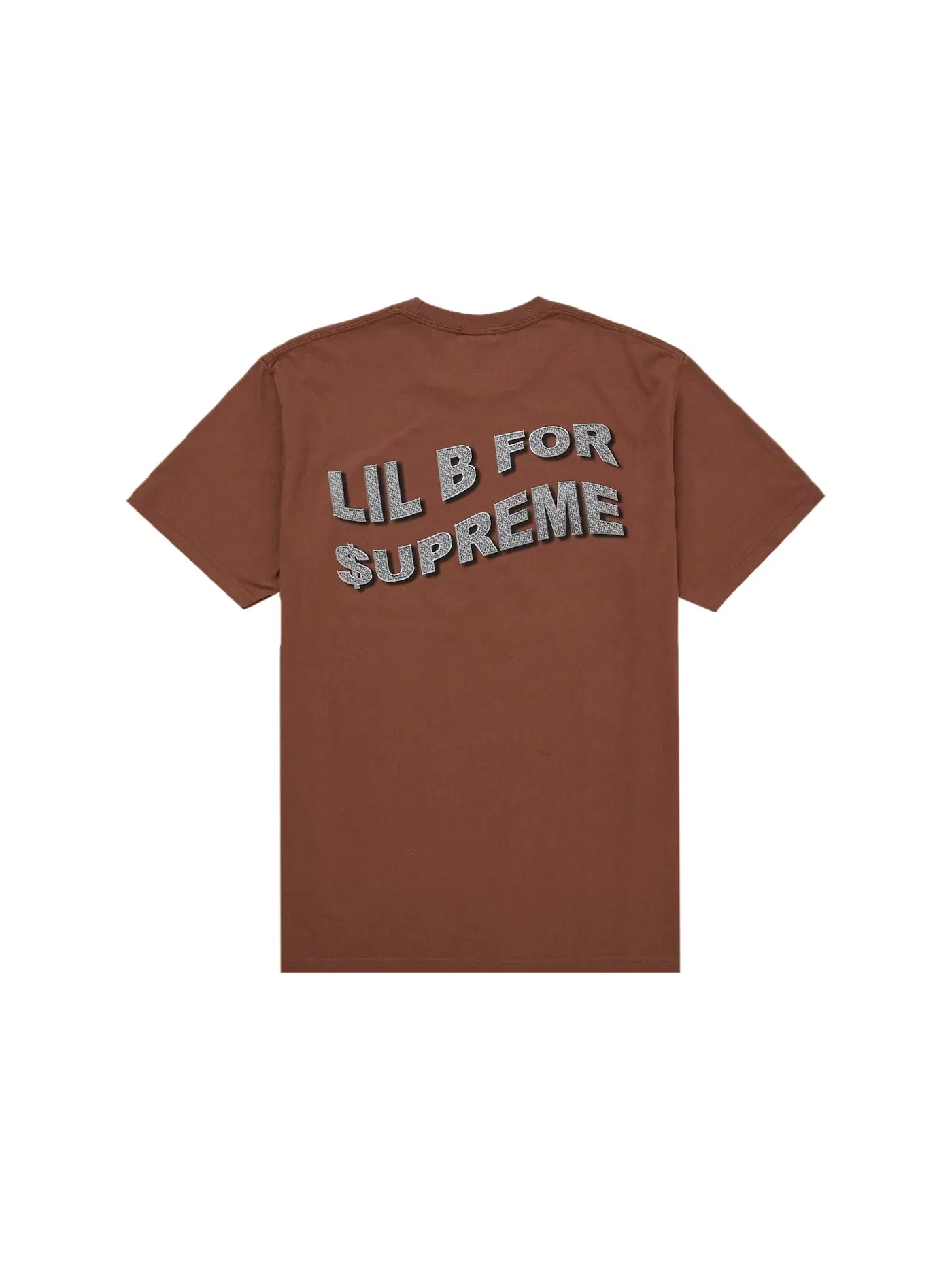 Мужская футболка Supreme Tee — изображение 2 из 2, коричневый