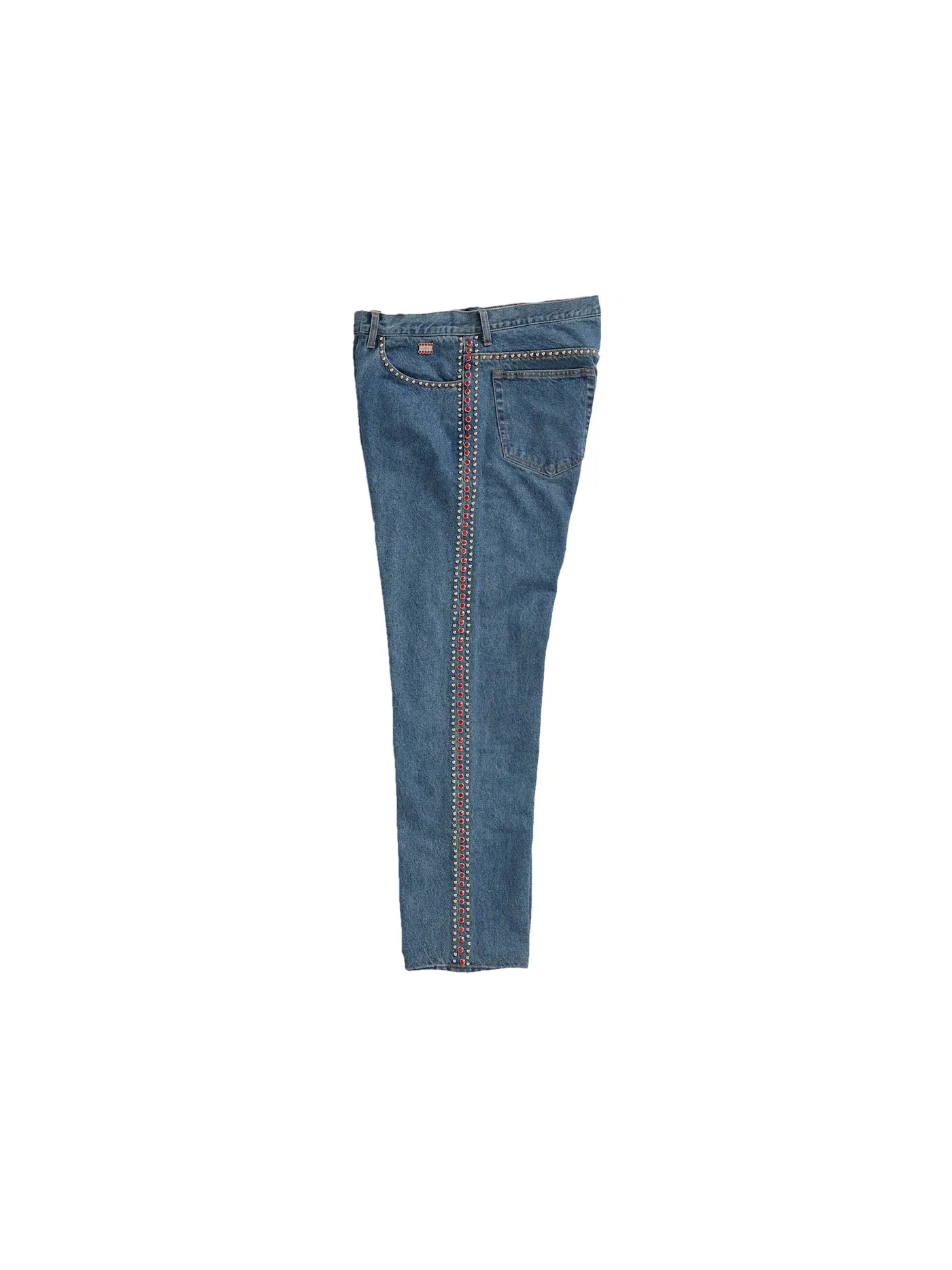 Мужские джинсы с шипами Supreme B.B. Simon Studded Regular Jean — изображение 3 из 3, синий