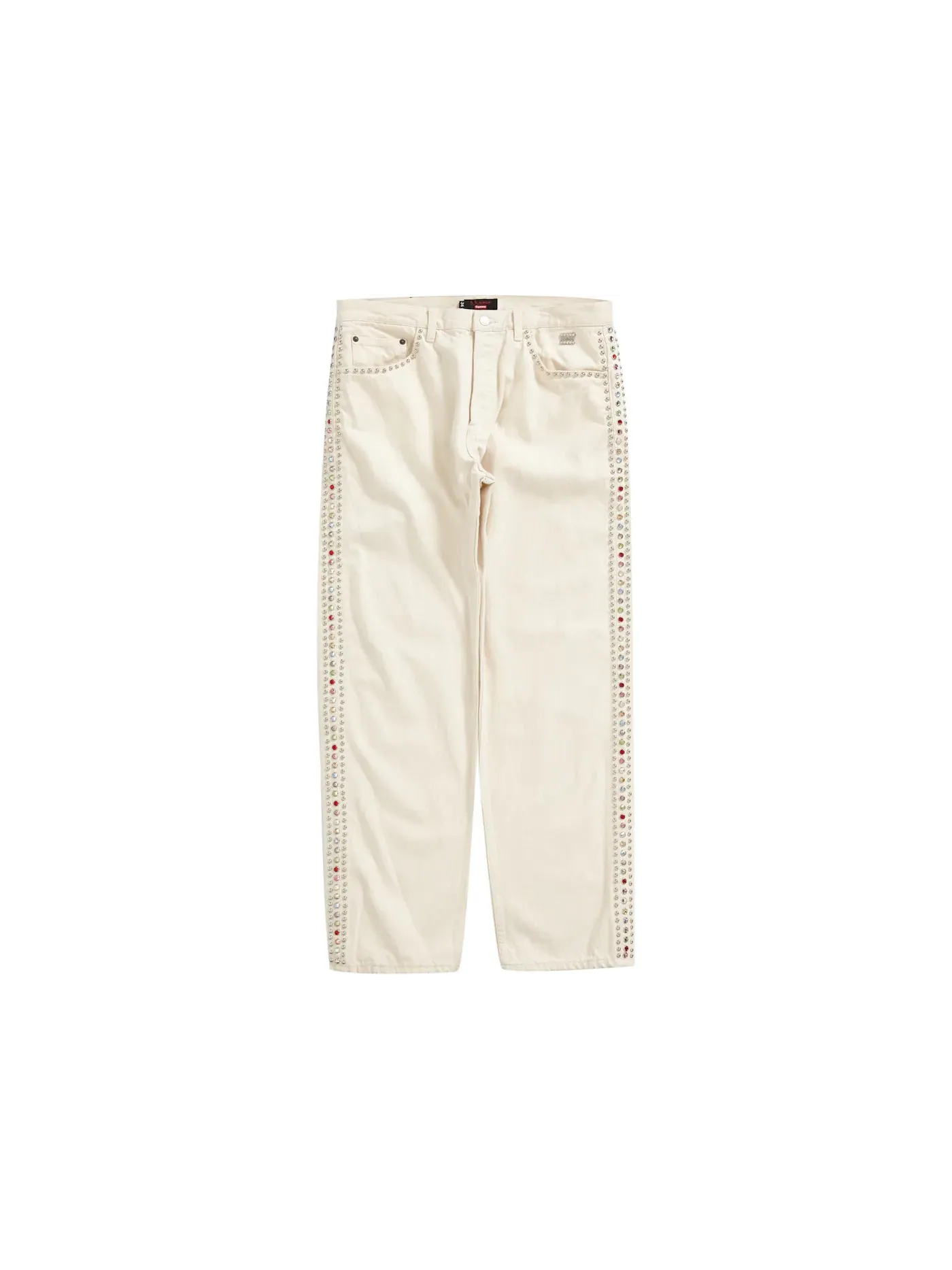 Мужские джинсы с шипами Supreme Jean — изображение 1 из 3, прозрачный