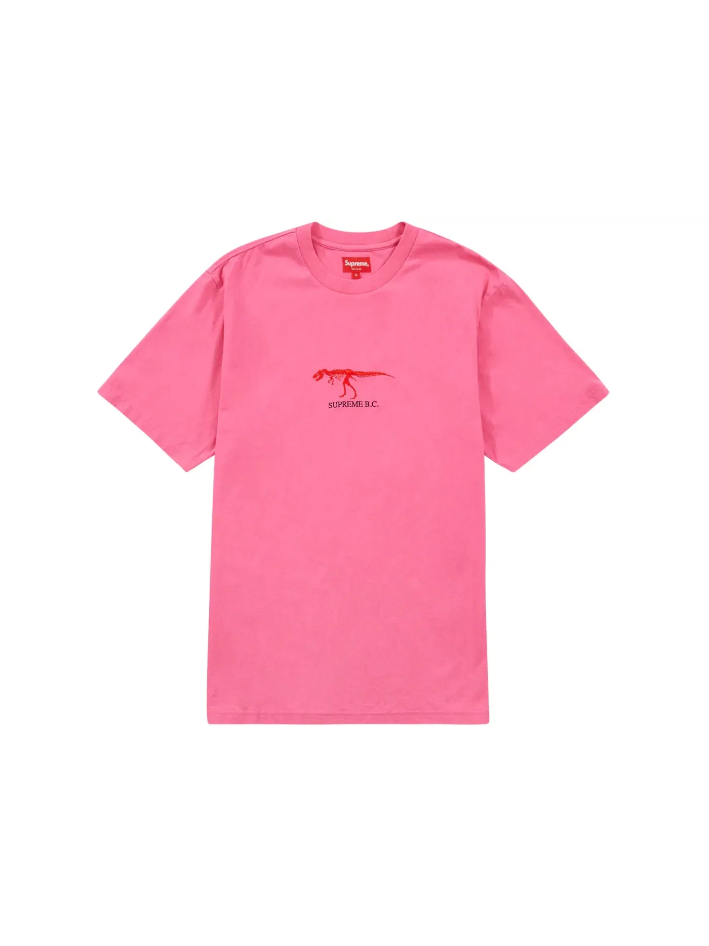 Мужская футболка Supreme B.C. S/S Top — изображение 1 из 1, яркий розовый