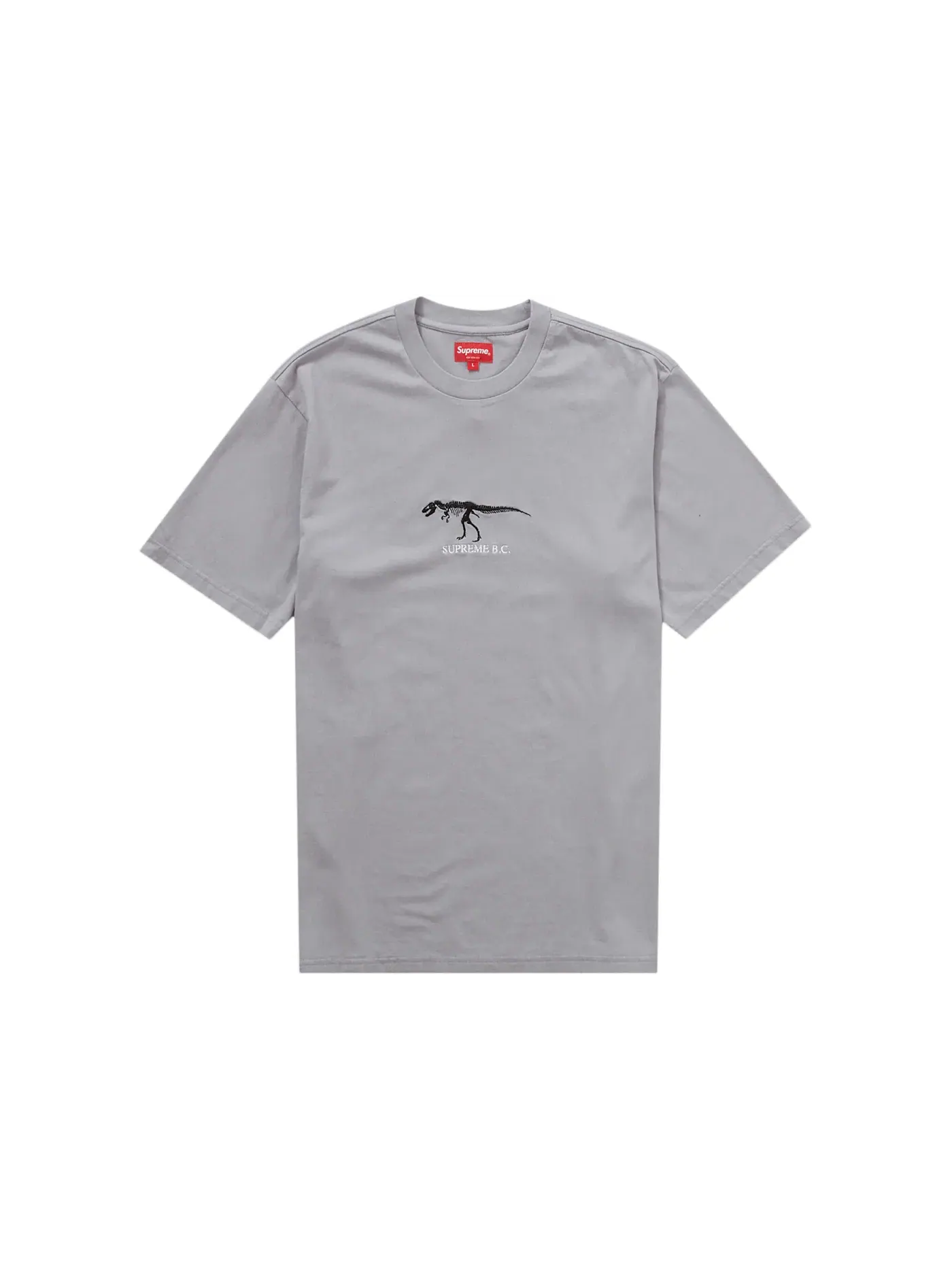 Мужская футболка с коротким рукавом Supreme B.C. S/S Top — изображение 1 из 1, серый