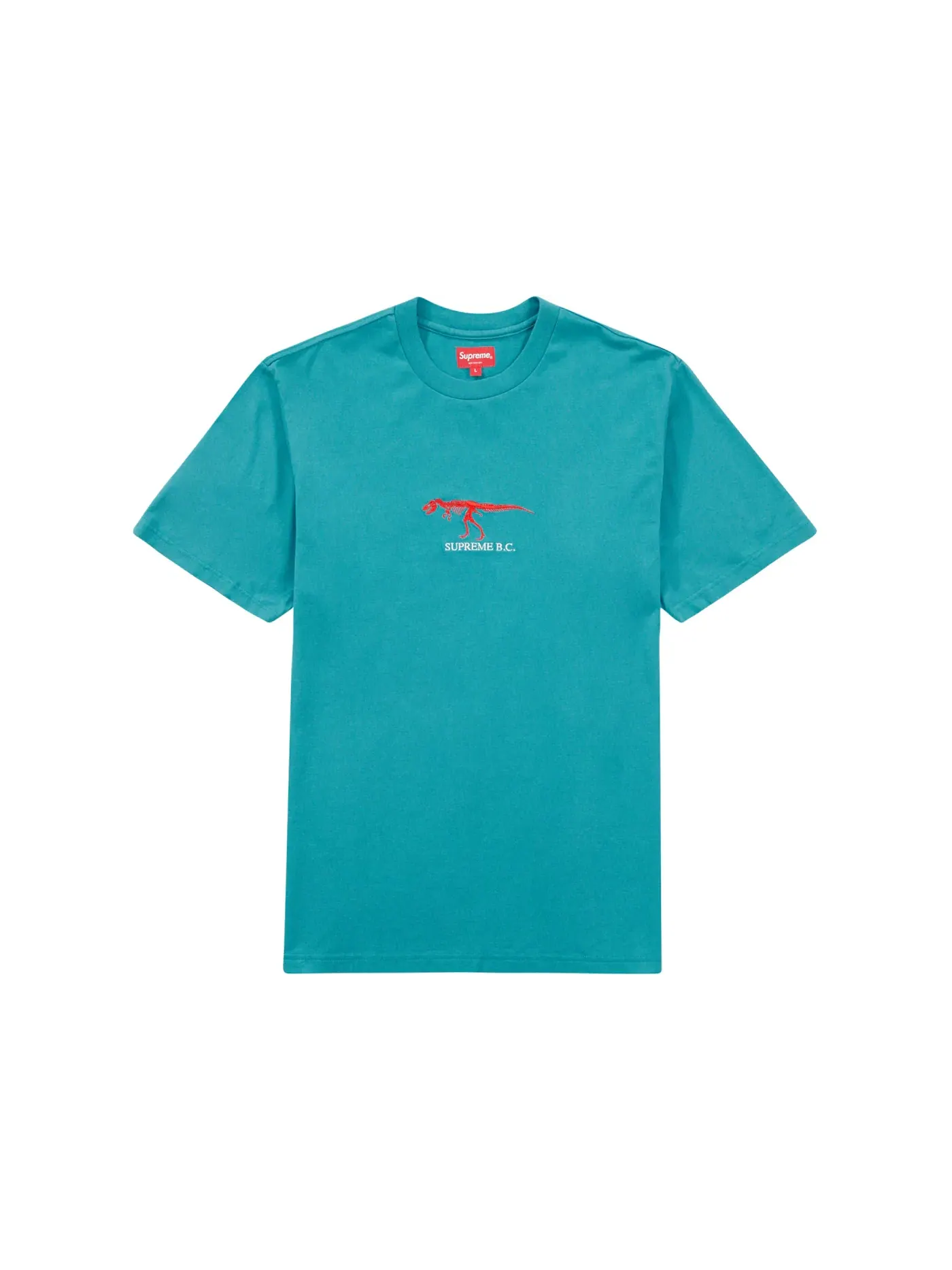 Мужская футболка Supreme B.C. S/S Top — изображение 1 из 1, бирюзовый