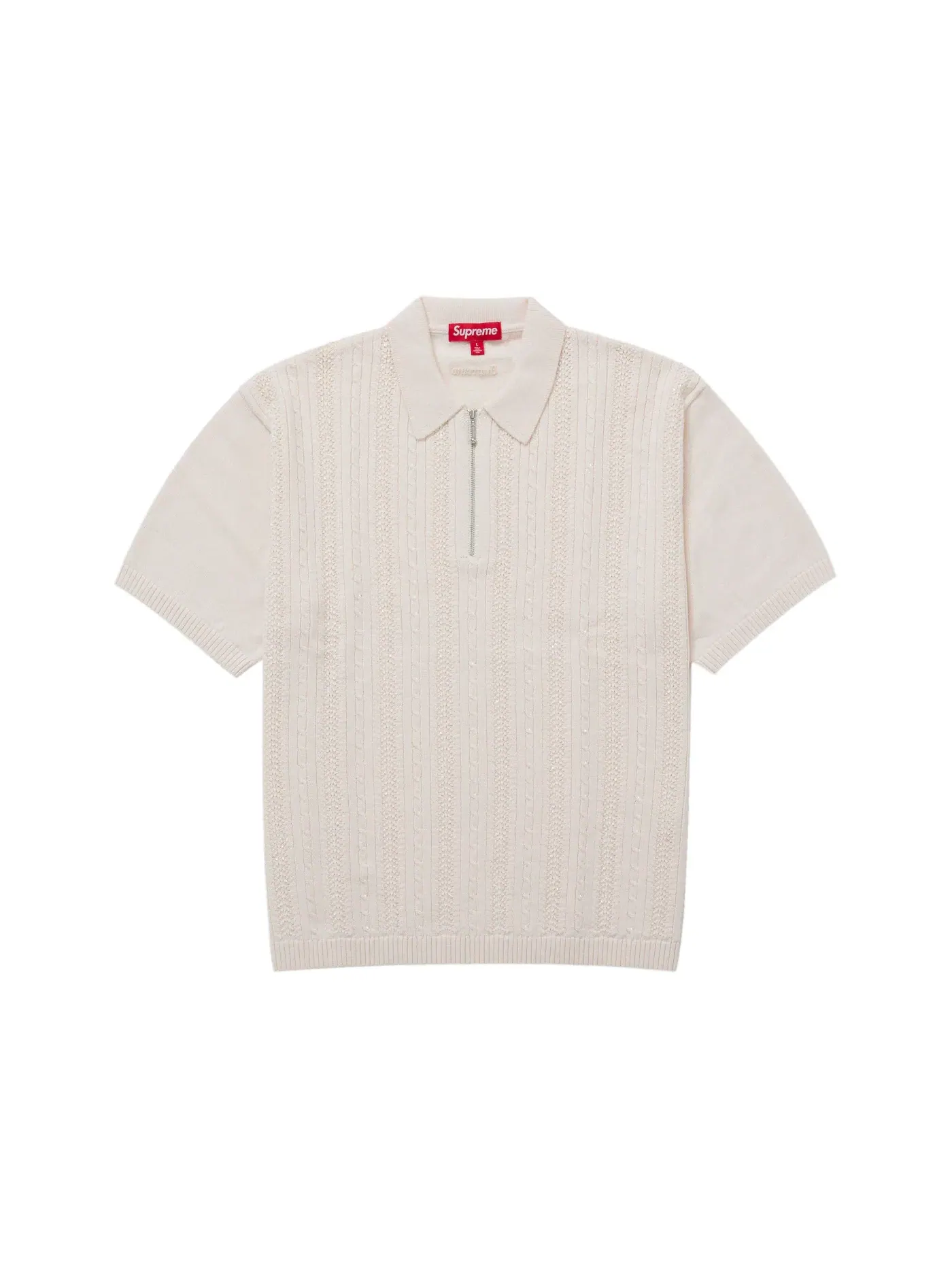 Мужское поло Supreme Polo — изображение 1 из 2, белый