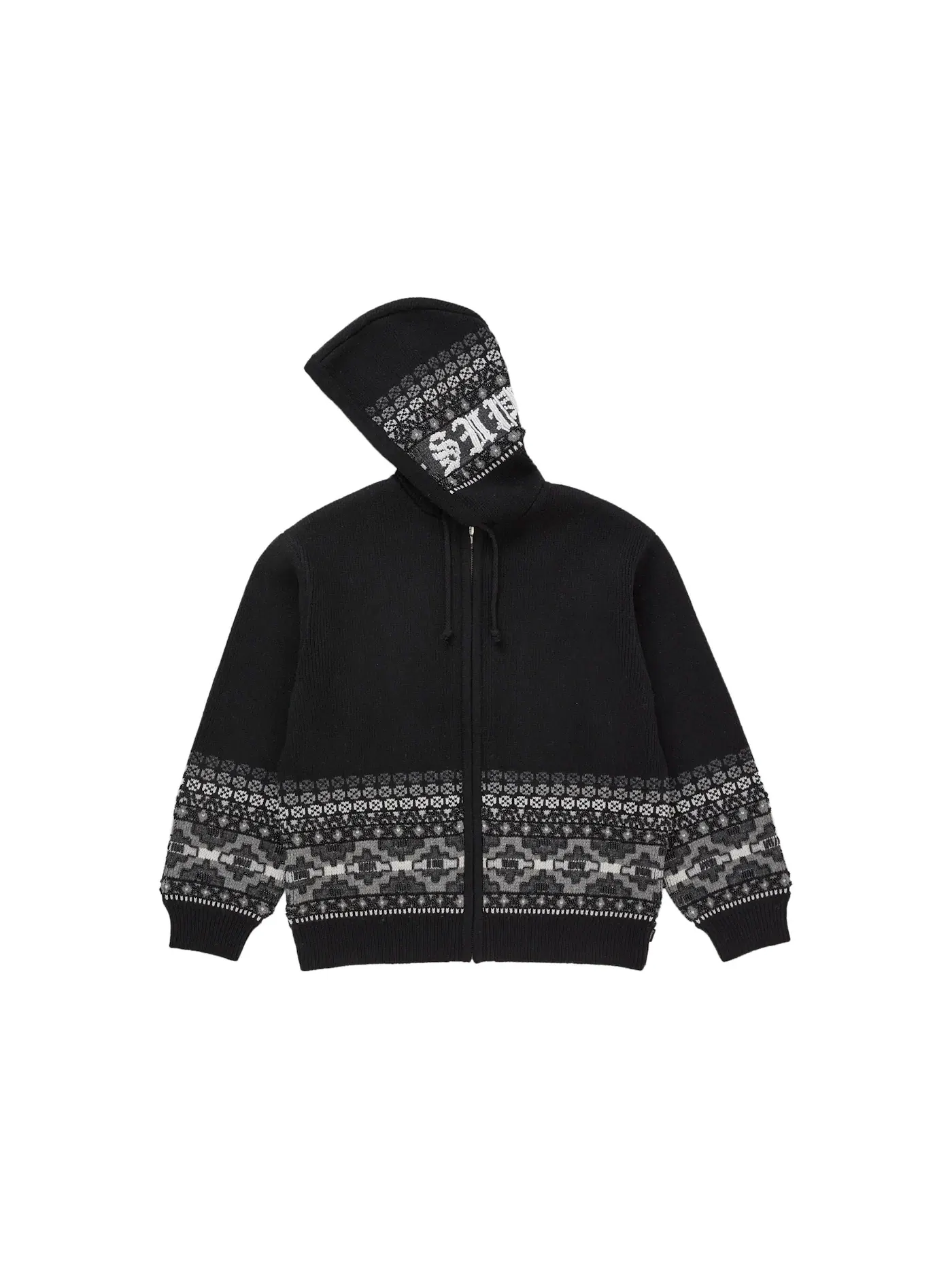 Мужское худи с бисером Supreme Sweater — изображение 1 из 2, черный