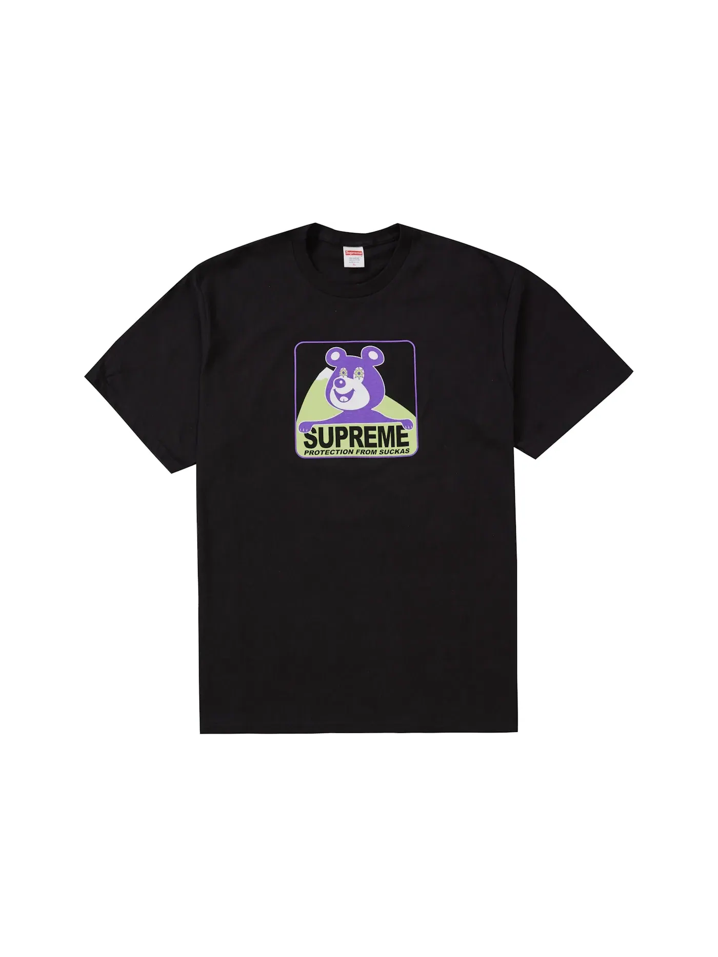 Мужская футболка с принтом Supreme Tee — изображение 1 из 1, черный