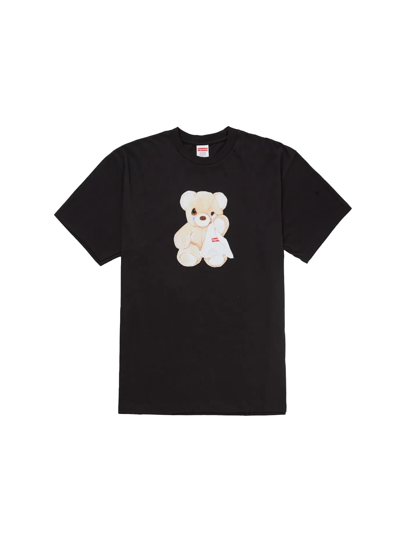 Мужская футболка с принтом Supreme Tee (SS25) — изображение 1 из 1, черный