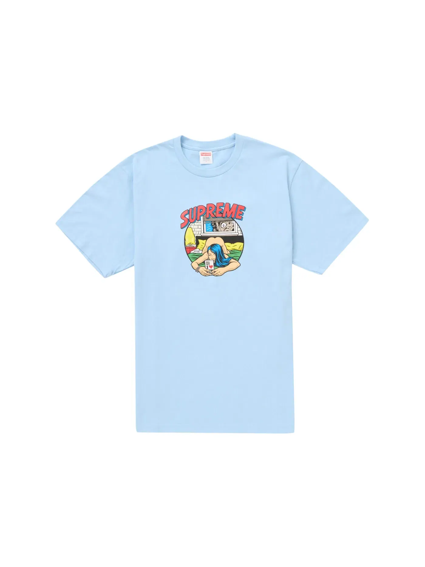 Мужская футболка с коротким рукавом Supreme Tee (SS25) — изображение 1 из 1, синий