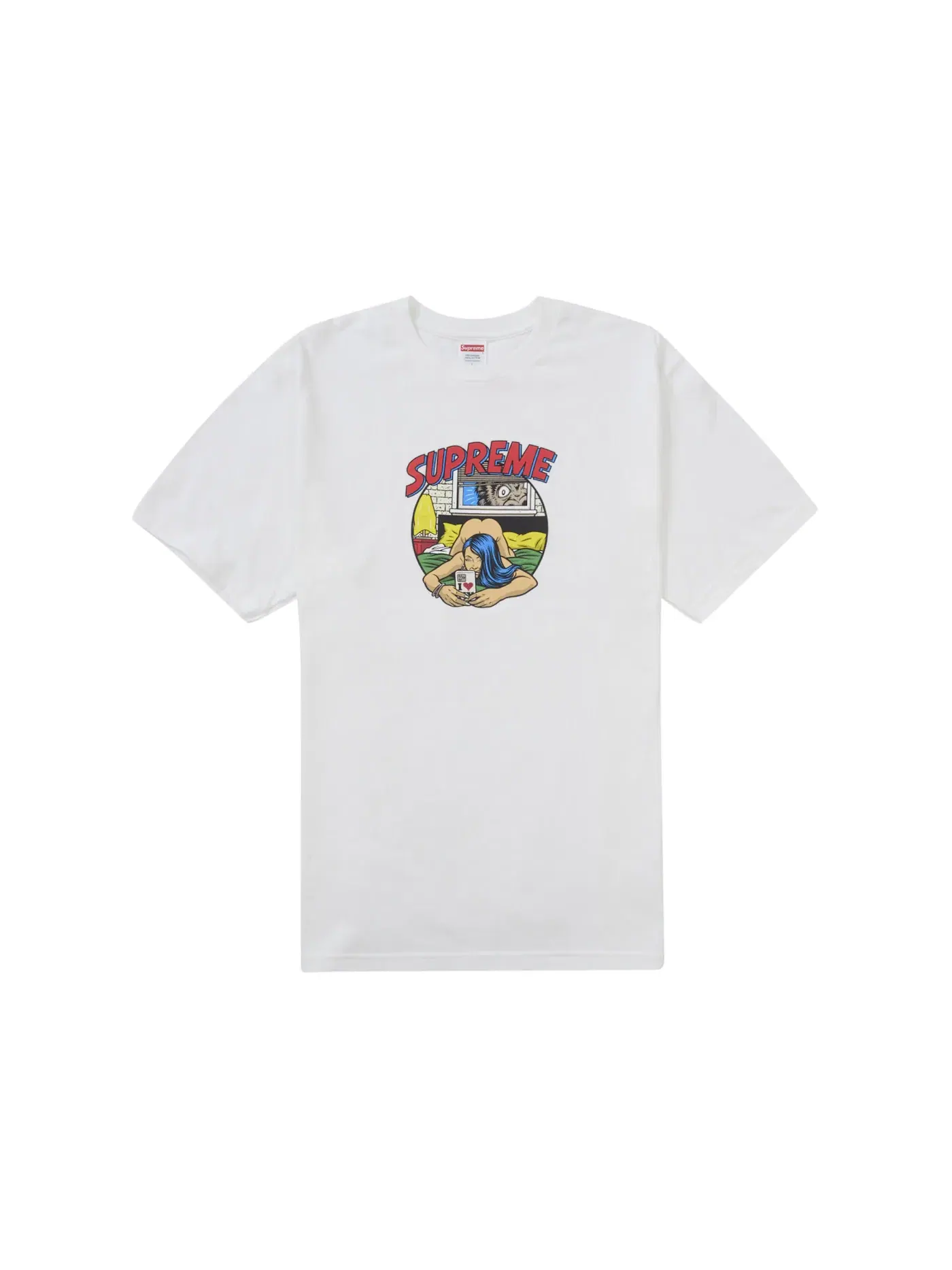 Мужская футболка с коротким рукавом Supreme Tee (SS25) — изображение 1 из 1, белый