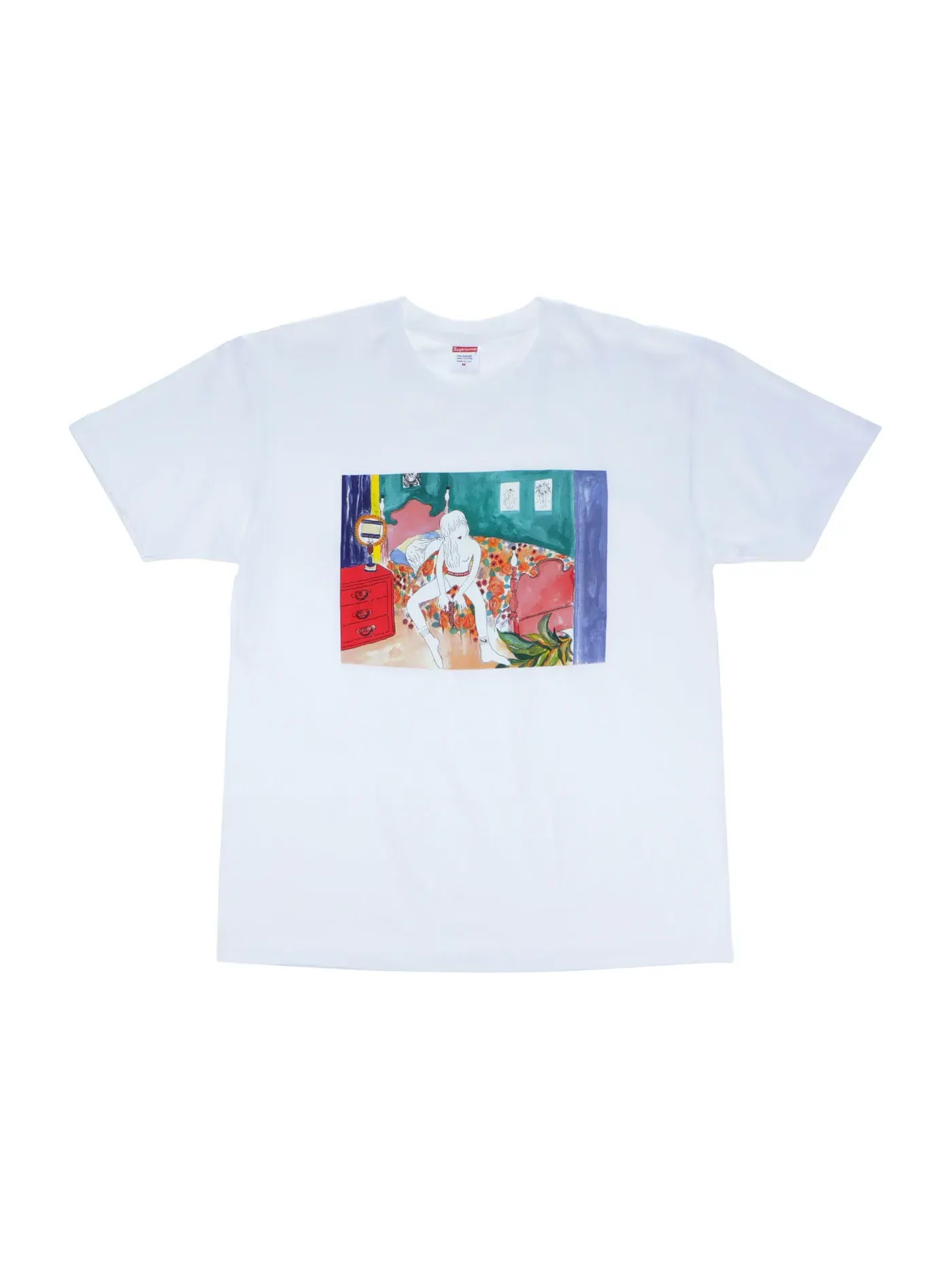 Мужская футболка Supreme Tee — изображение 1 из 1, белый