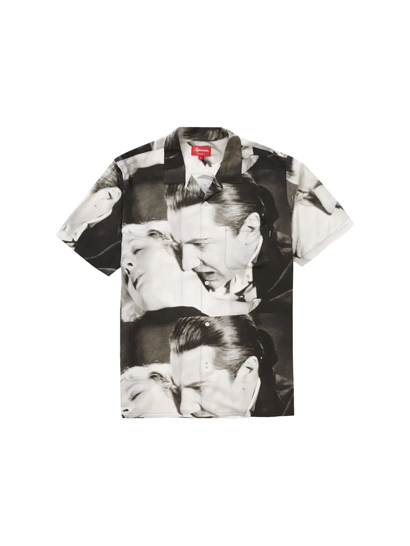 Мужская рубашка с коротким рукавом Shirt Supreme — изображение 1 из 1, белый