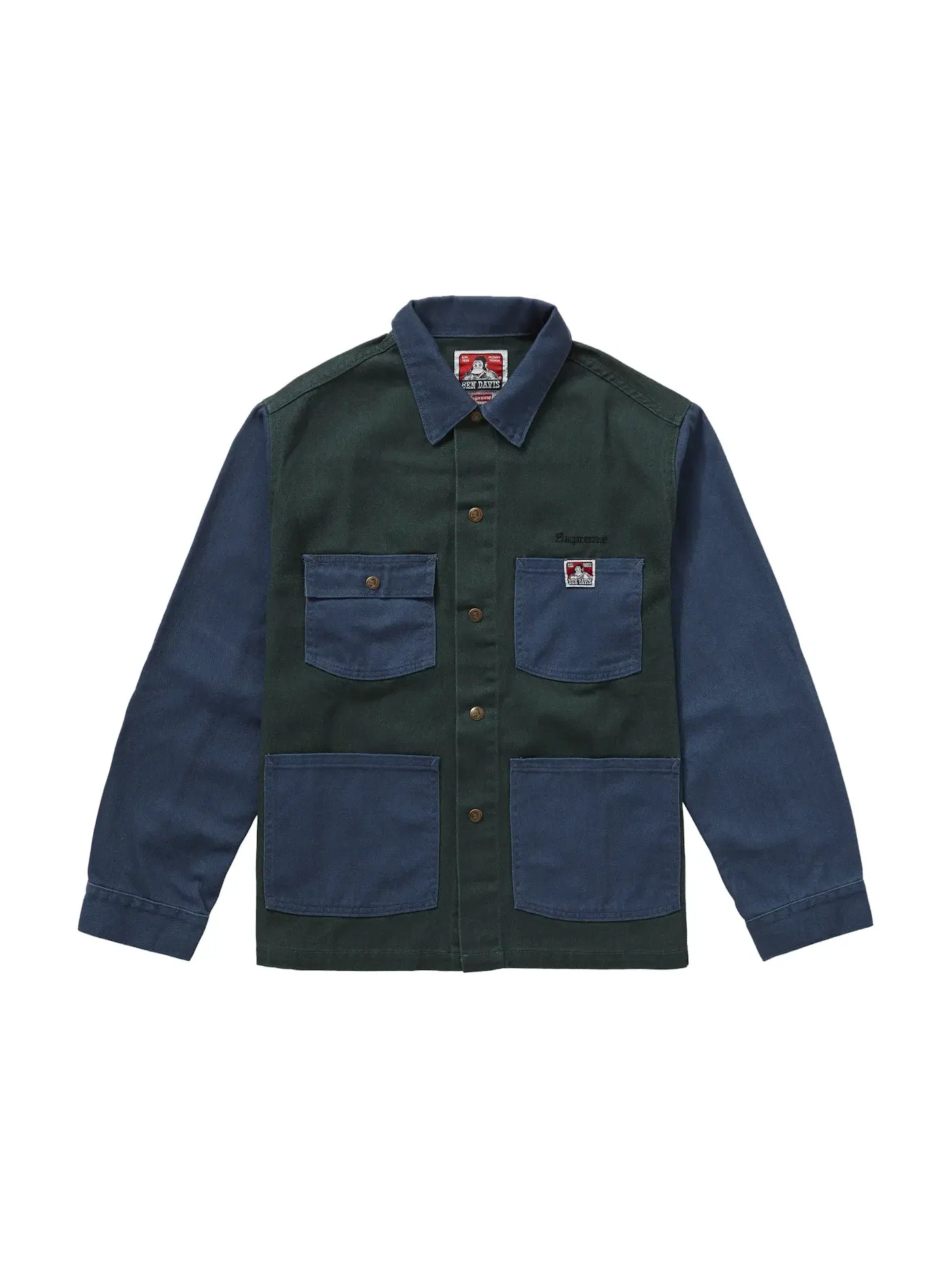 Мужское пальто-куртка Chore Coat Supreme — изображение 1 из 1, темно-синий