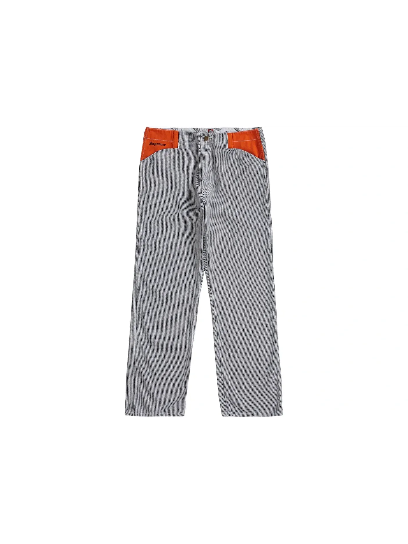 Мужские брюки с молотковой полоской Work Pant Supreme, Hickory Stripe — 1