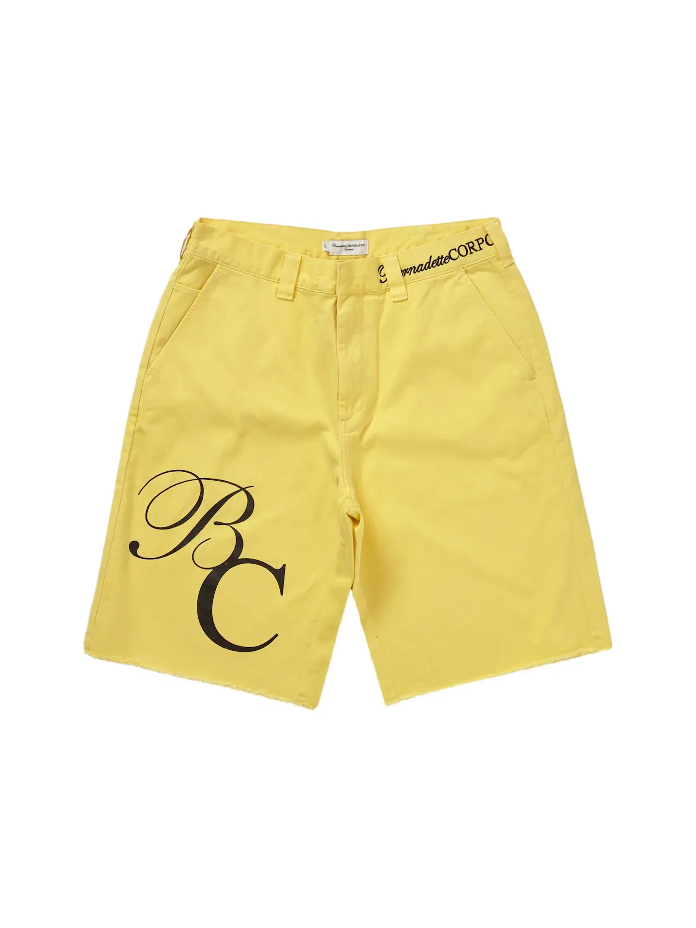 Мужские шорты с принтом Short Supreme — изображение 1 из 2, желтый