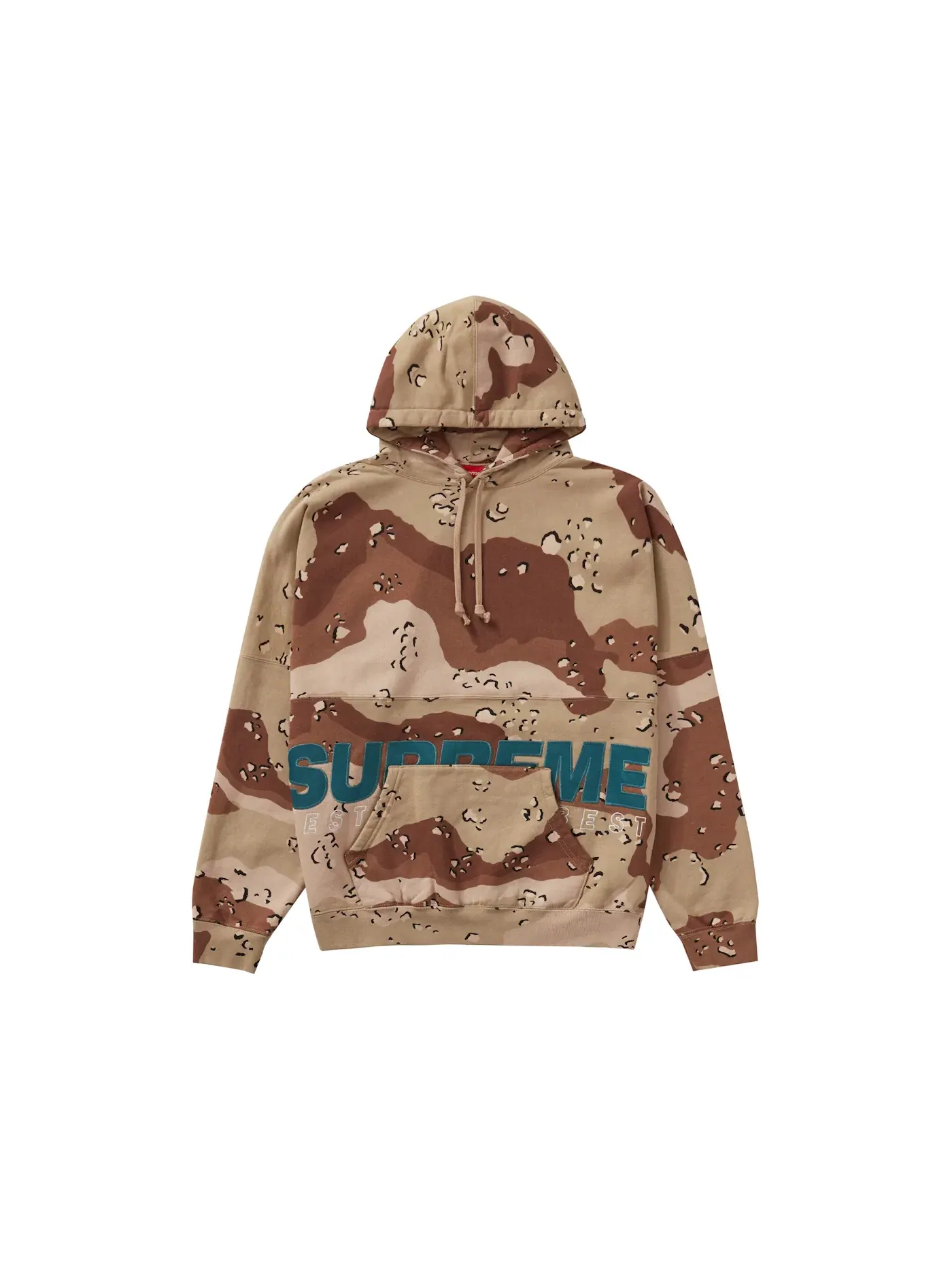 Мужской свитшот с капюшоном от Supreme, Chocolate Chip Camo — изображение 1 из 1