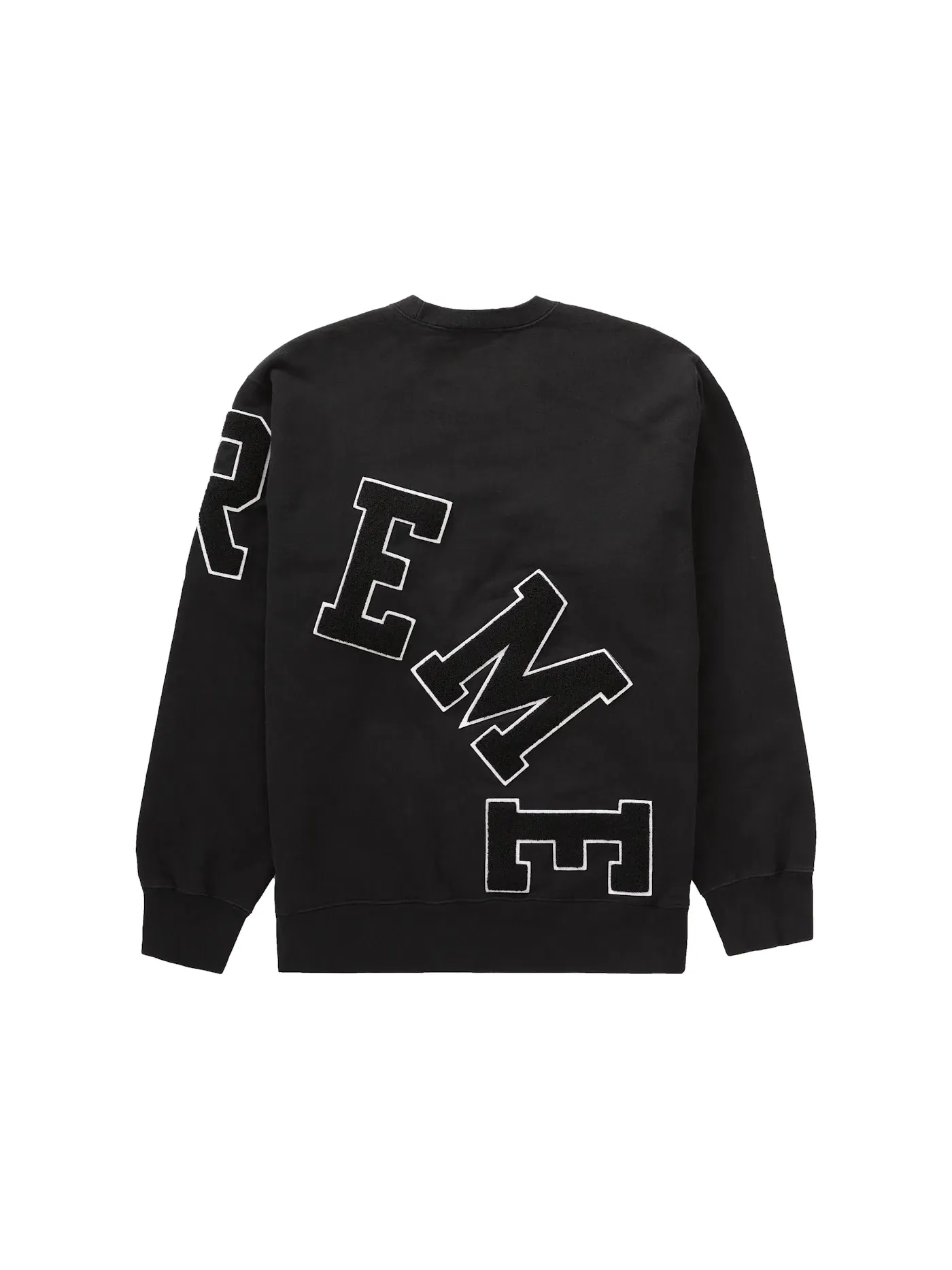 Мужской свитшот Supreme Big Arc Crewneck — изображение 2 из 2, черный